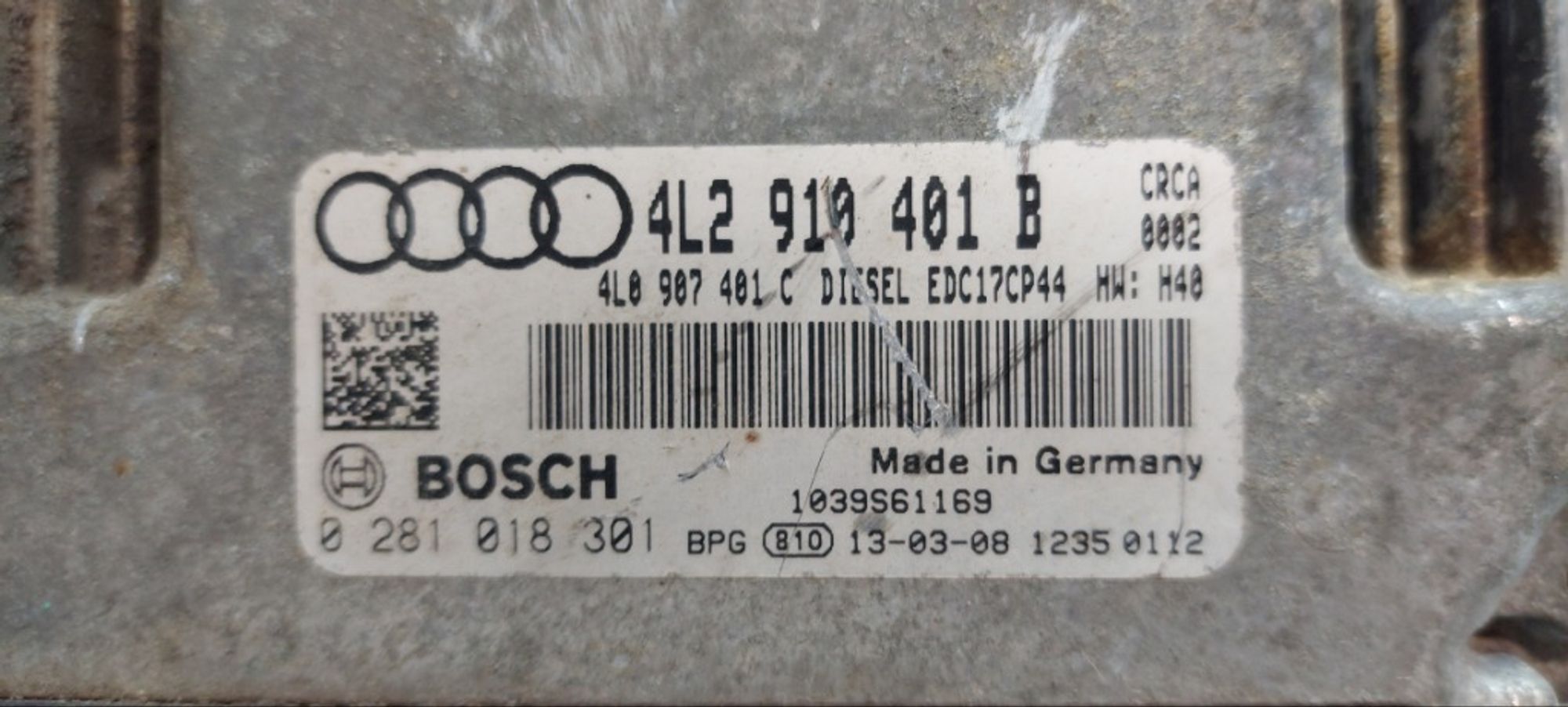 Блок управления двигателем Audi Q7 4L CRCA CRC, 15000 рублей, Ростов-на-Дону