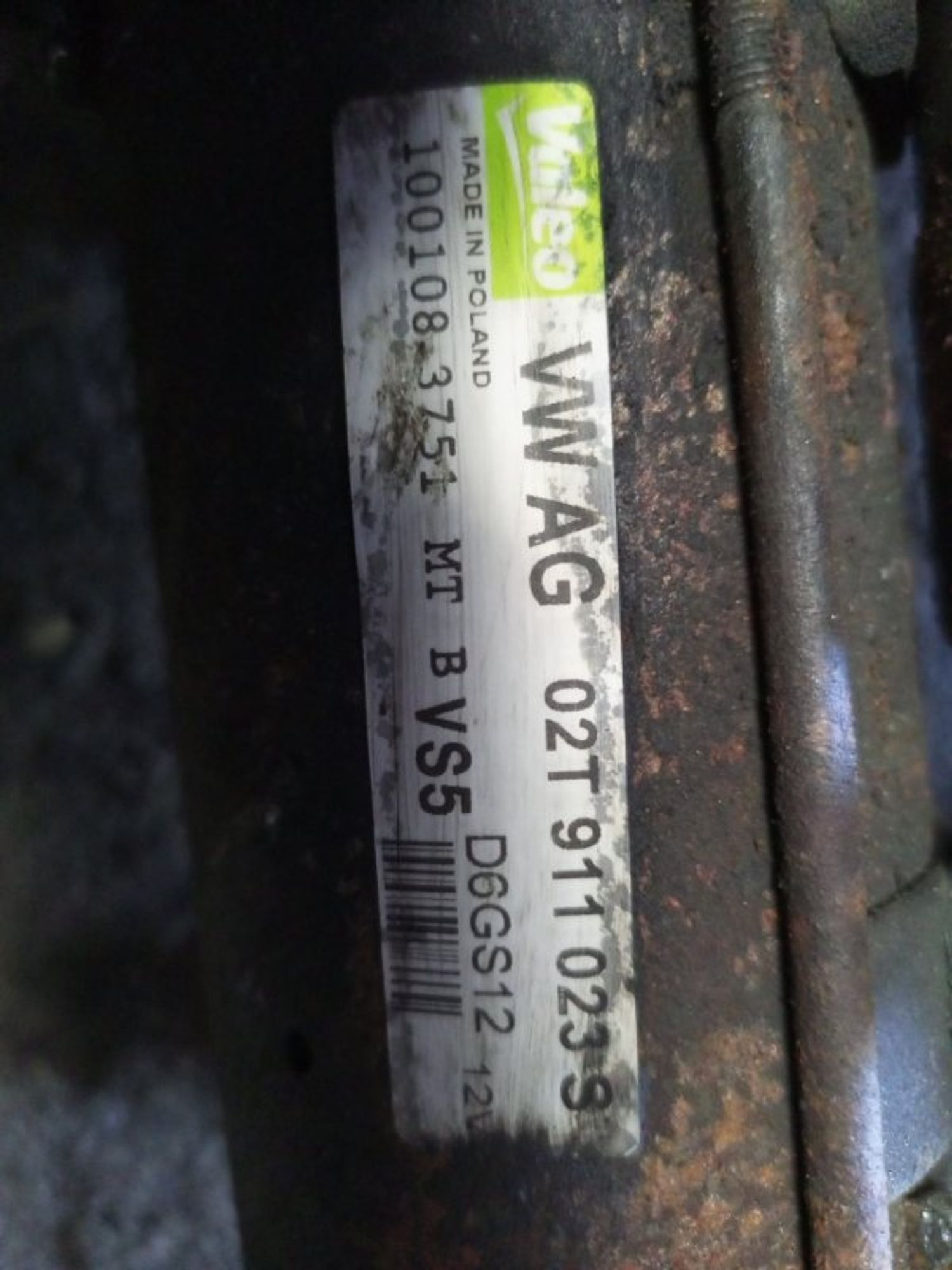 Стартер Volkswagen Polo 4 BTS 2008, 2000 рублей, Ростов-на-Дону