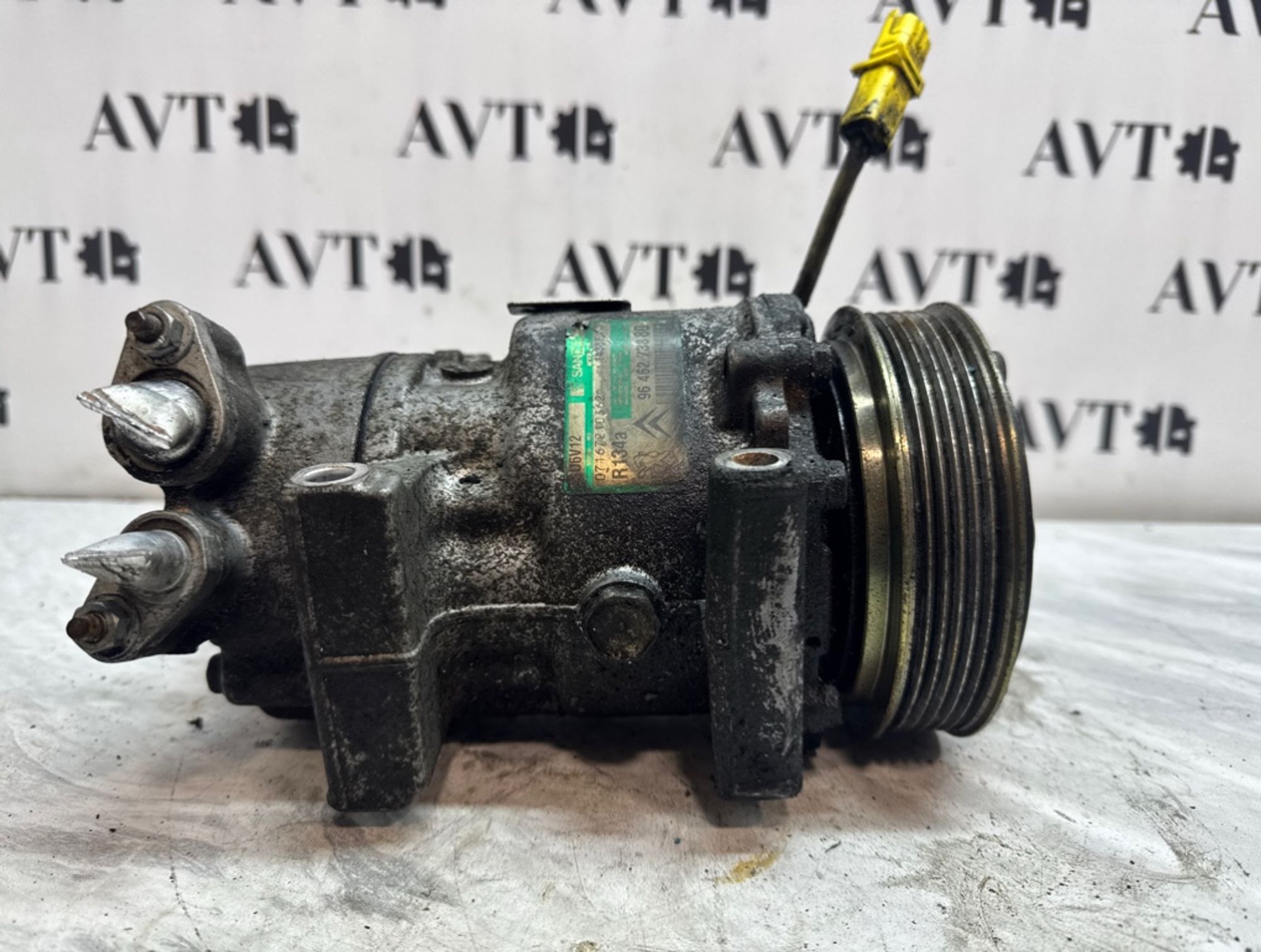 Компрессор кондиционера Peugeot 206 TU3JP KFW, 6000 рублей, Ростов-на-Дону