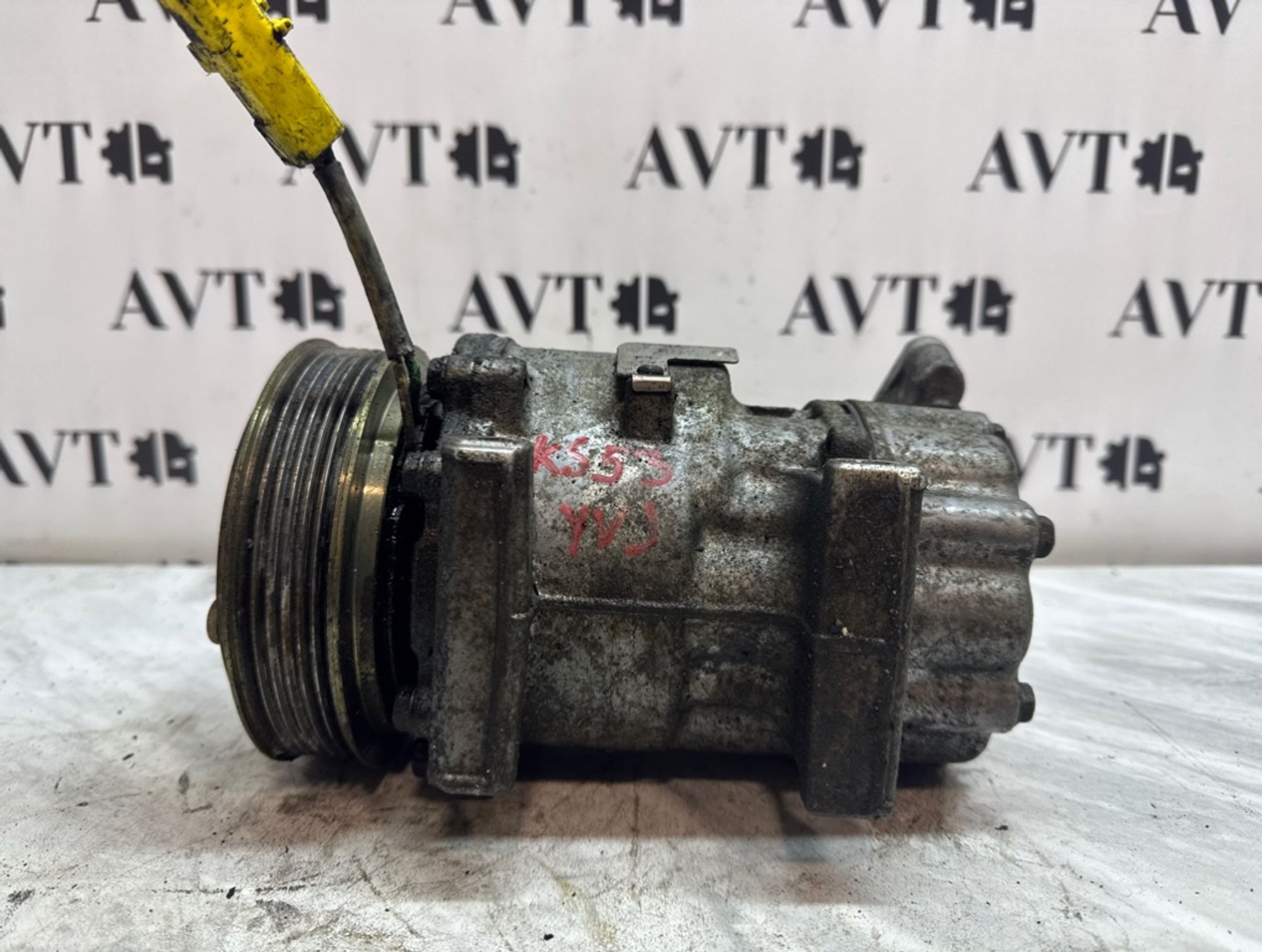 Компрессор кондиционера Peugeot 206 TU3JP KFW, 6000 рублей, Ростов-на-Дону