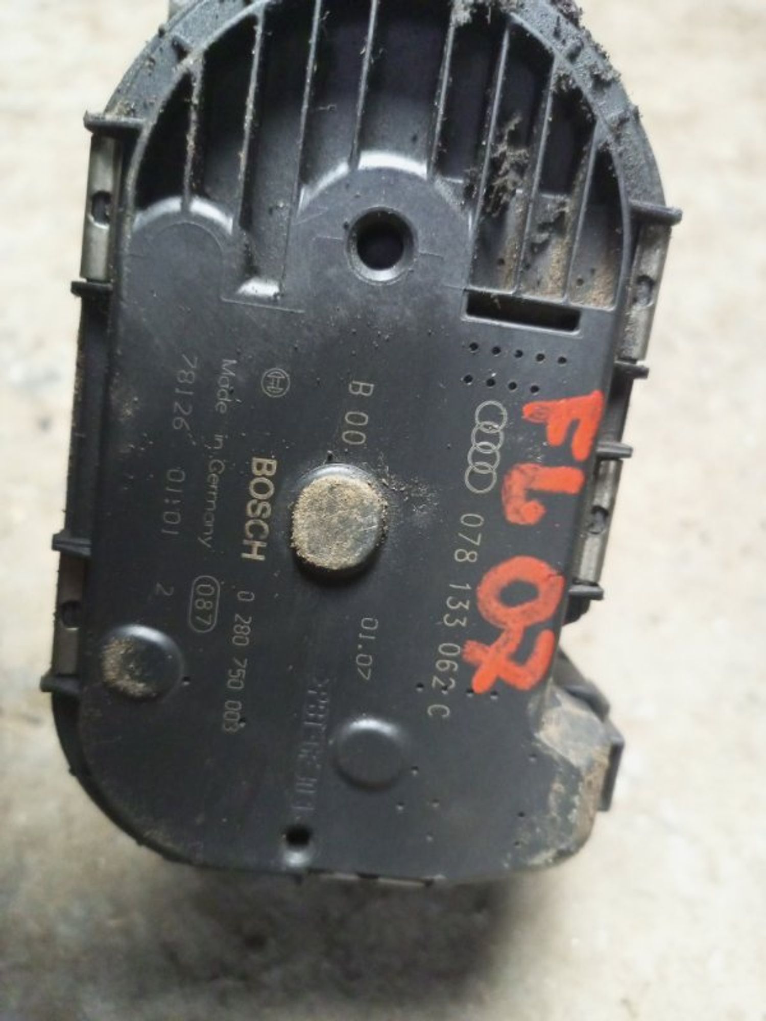 Дроссельная заслонка Audi A4 B7 AUK, 3000 рублей, Ростов-на-Дону