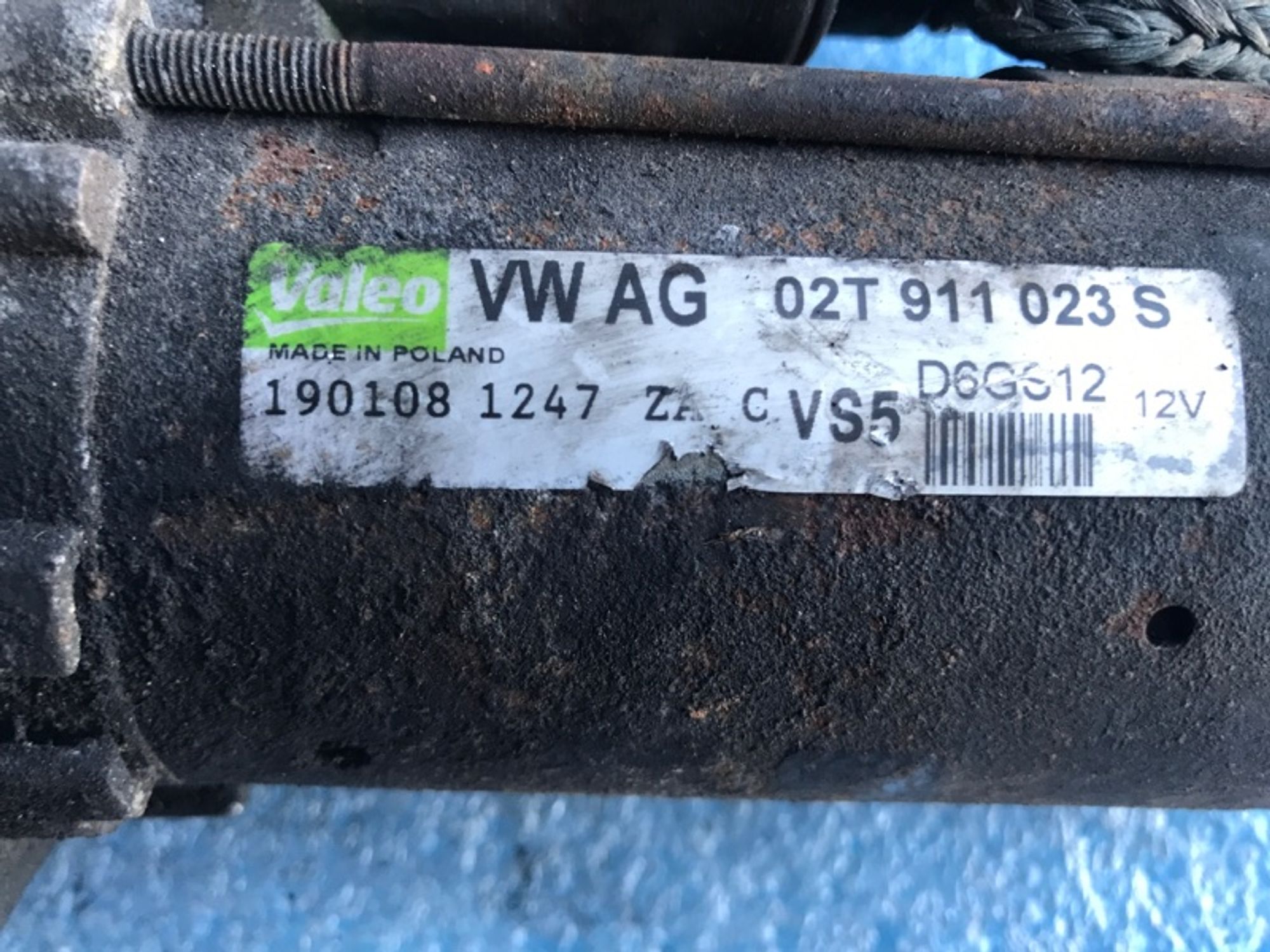 Стартер Volkswagen Polo BZG, 1500 рублей, Ростов-на-Дону