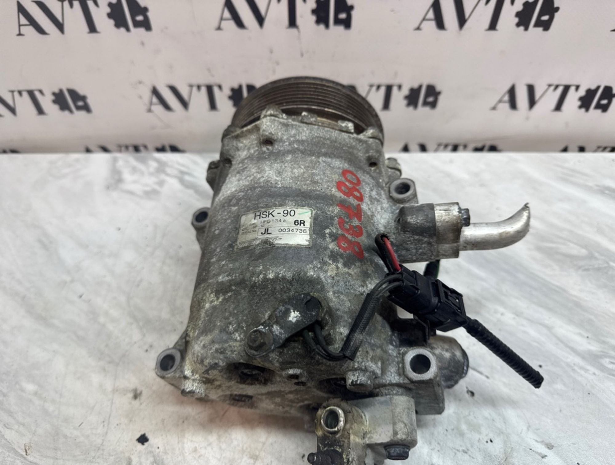 Компрессор кондиционера Honda Accord 8 K24Z3, 7000 рублей, Ростов-на-Дону