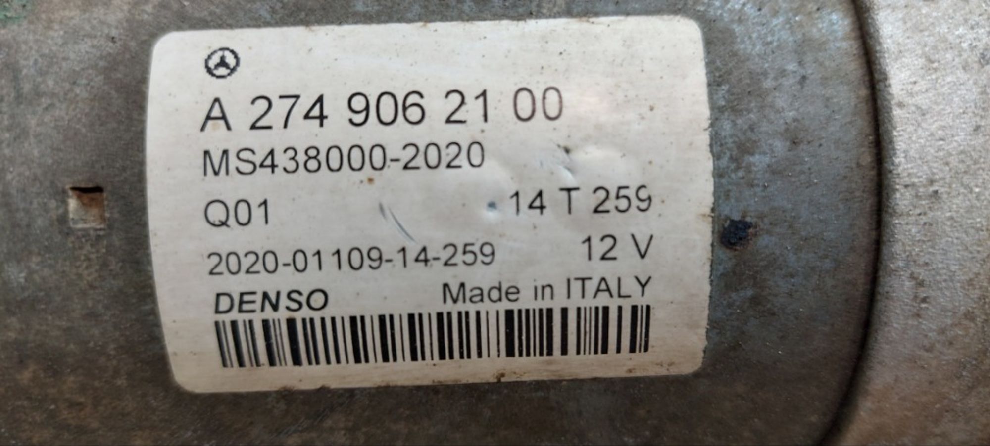 Стартер Mercedes-Benz C-Class M274.920, 4000 рублей, Ростов-на-Дону