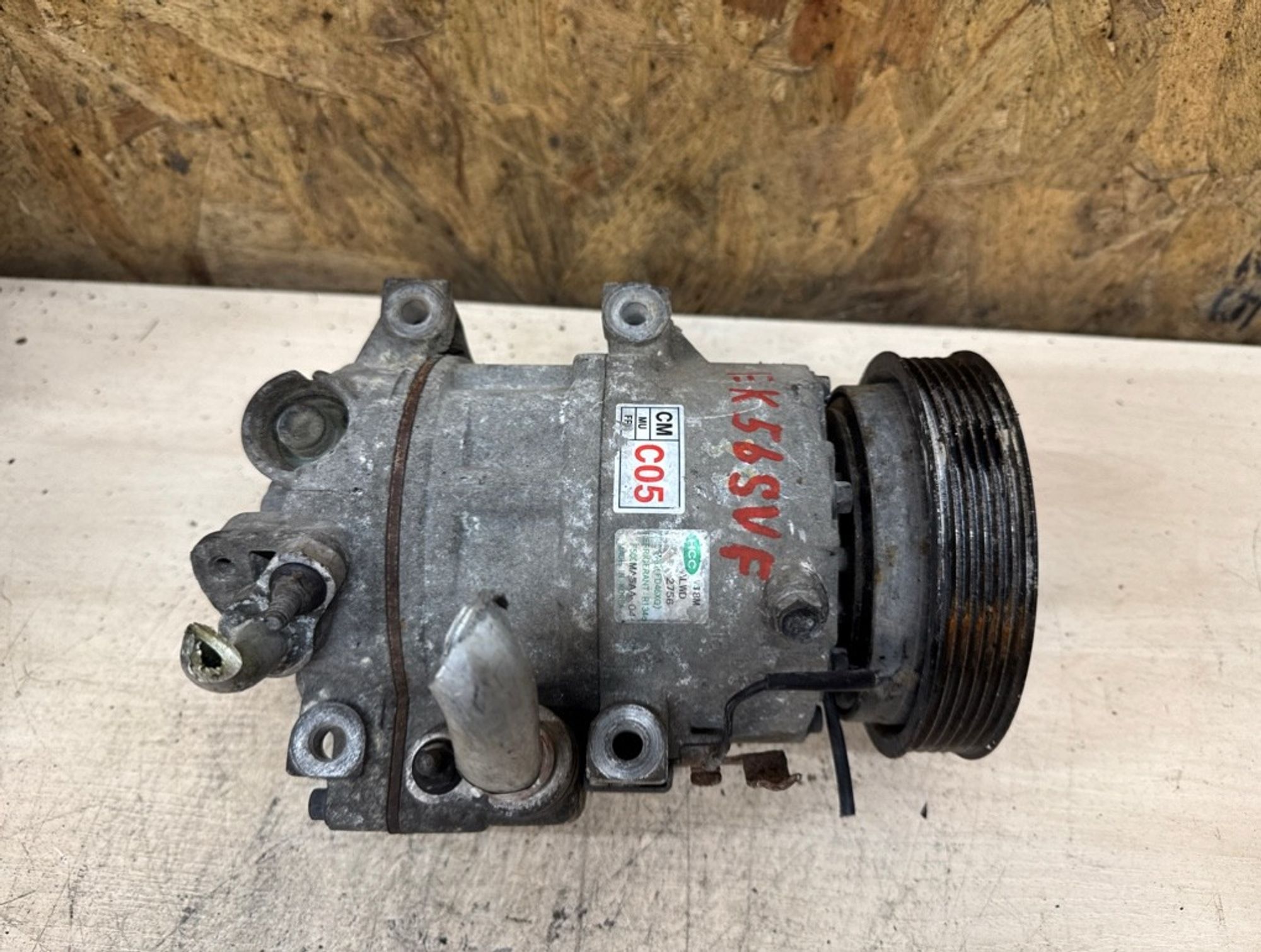 Компрессор кондиционера Hyundai Santa Fe G6EA, 8000 рублей, Ростов-на-Дону