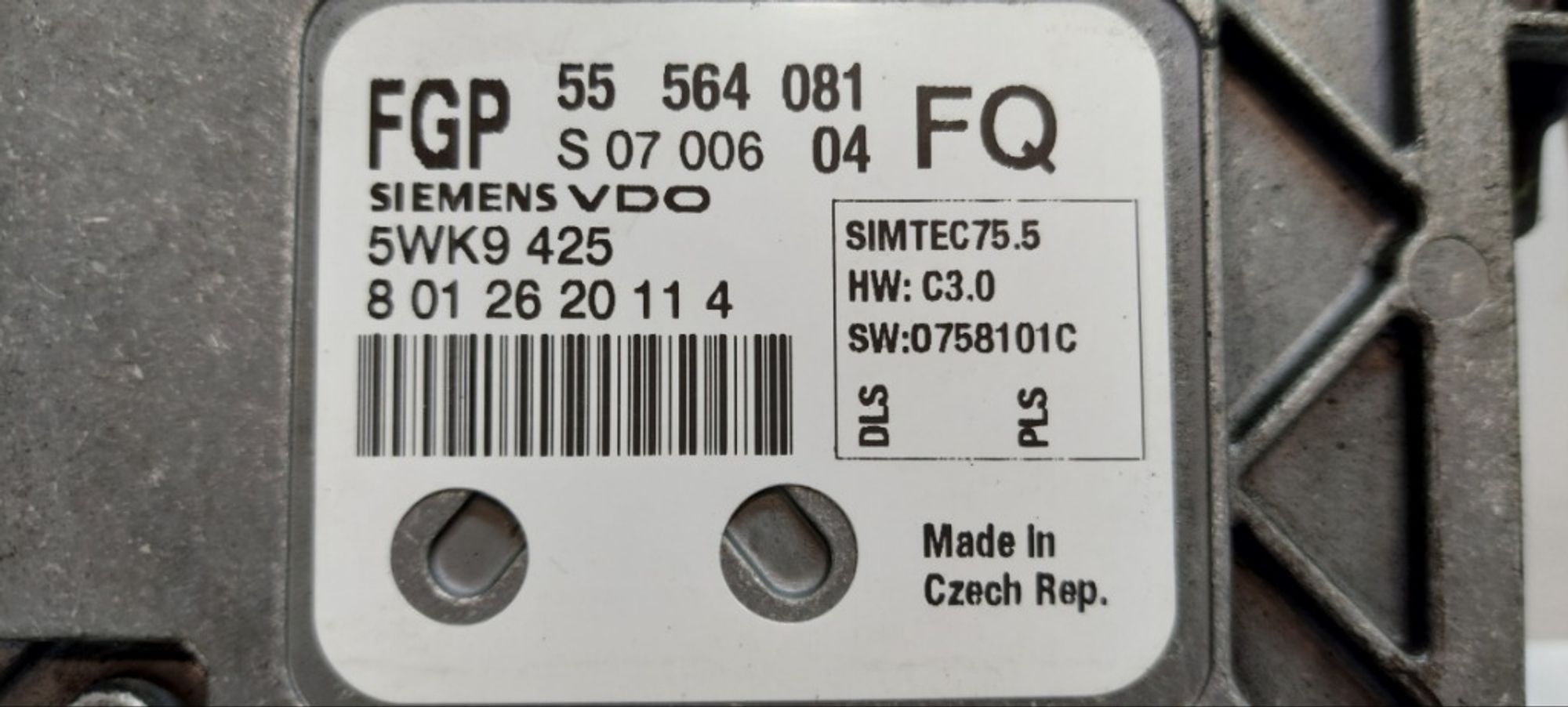 Блок управления двигателем Opel Astra H Z18XER, 5000 рублей, Ростов-на-Дону