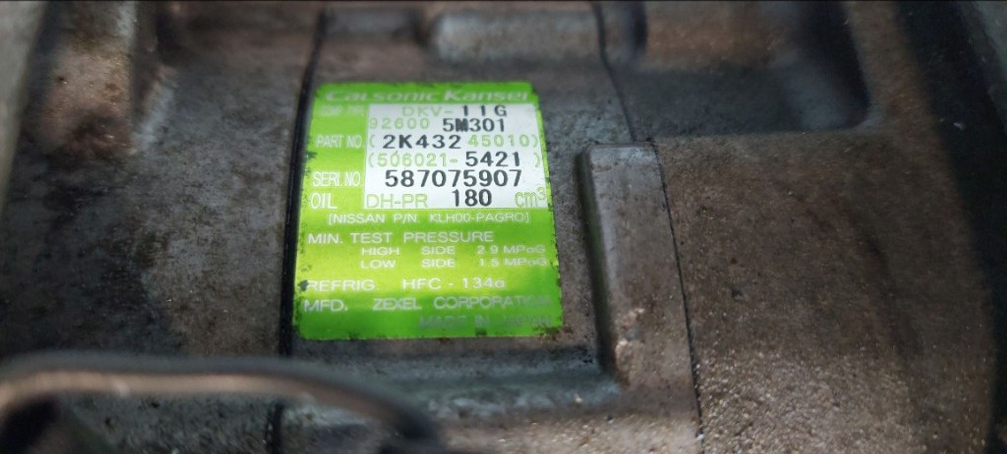 Компрессор кондиционера Nissan X-Trail YD22ETI, 2500 рублей, Ростов-на-Дону