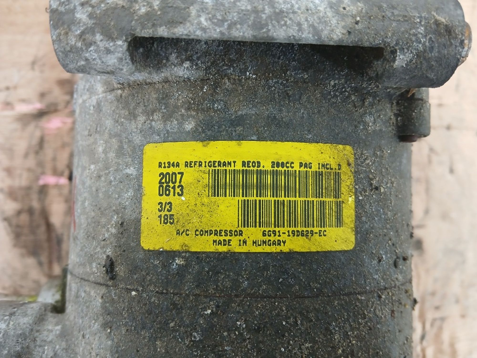 Компрессор кондиционера Ford Mondeo PNBA, 8000 рублей, Ростов-на-Дону