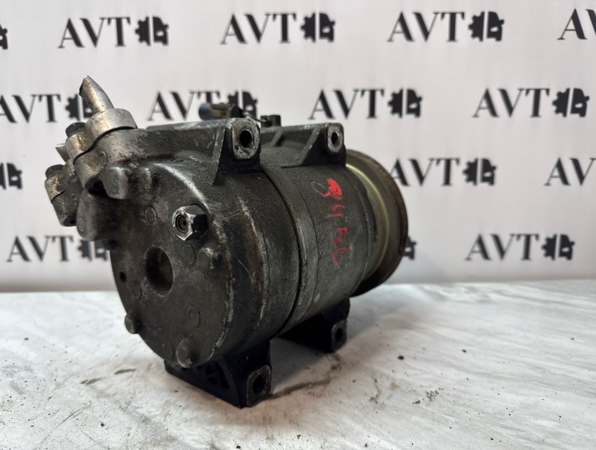 Компрессор кондиционера Mitsubishi L200 4D56U, 12000 рублей, Ростов-на-Дону