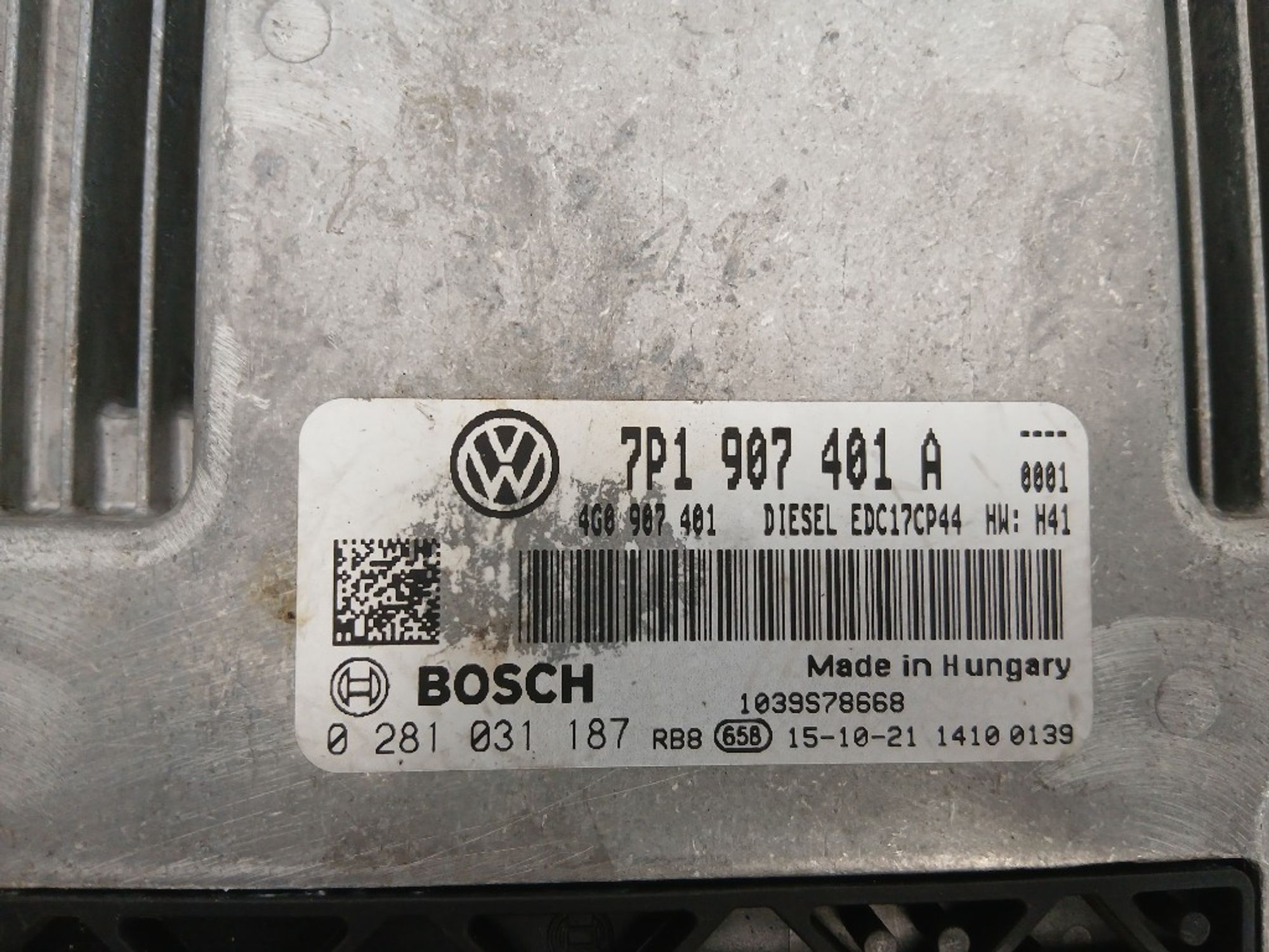 Блок управления двигателем Volkswagen Touareg NF, 18000 рублей, Ростов-на-Дону