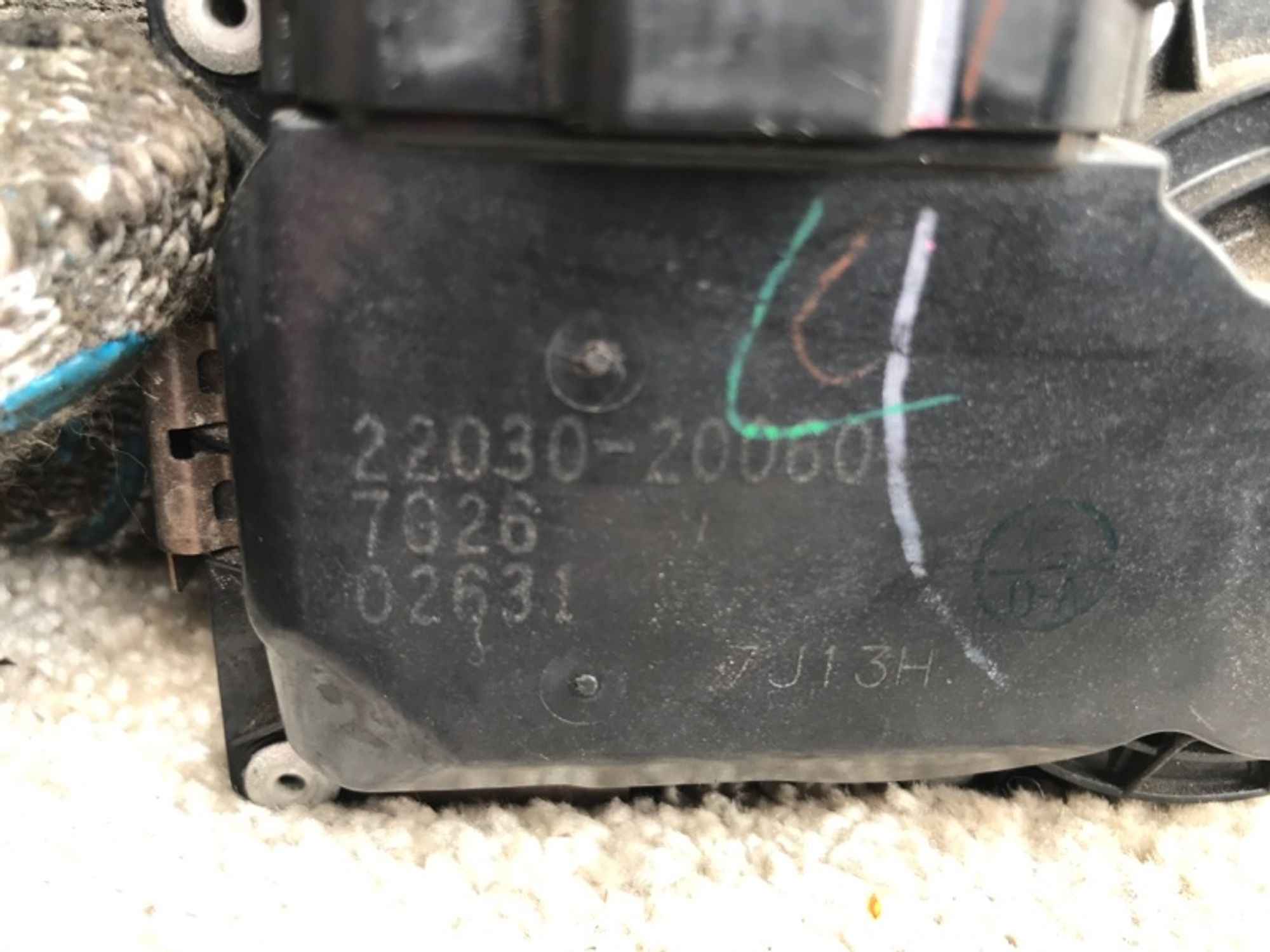 Дроссельная заслонка Lexus RX 400H 3MZ-FE, 4000 рублей, Ростов-на-Дону