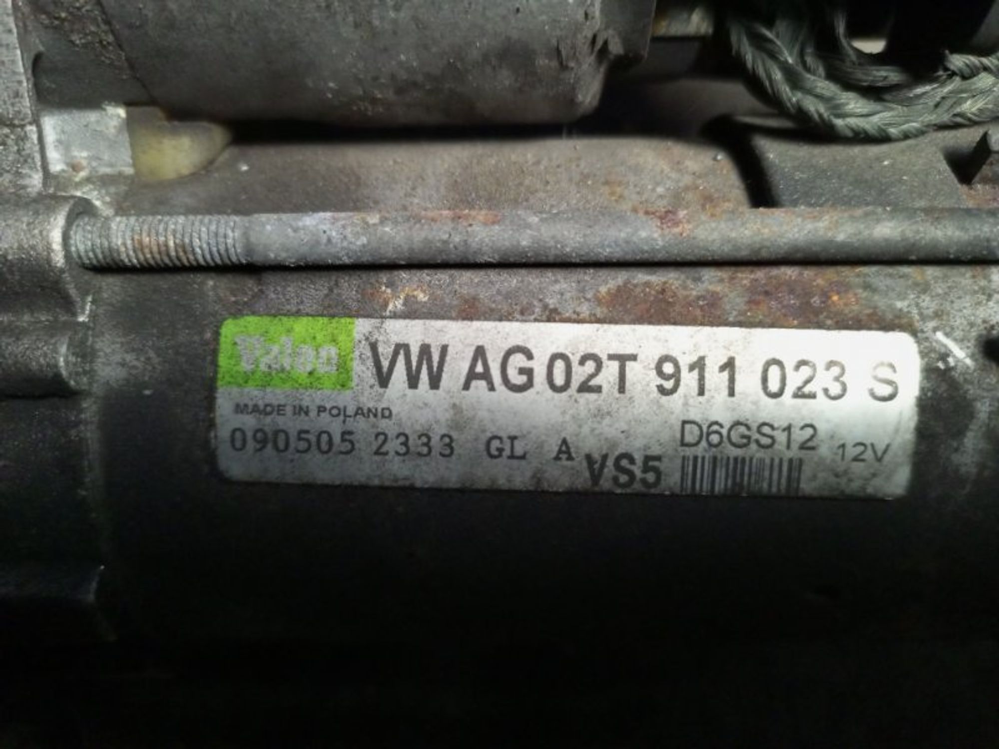 Стартер Volkswagen Golf 5 BCA 2005, 2000 рублей, Ростов-на-Дону