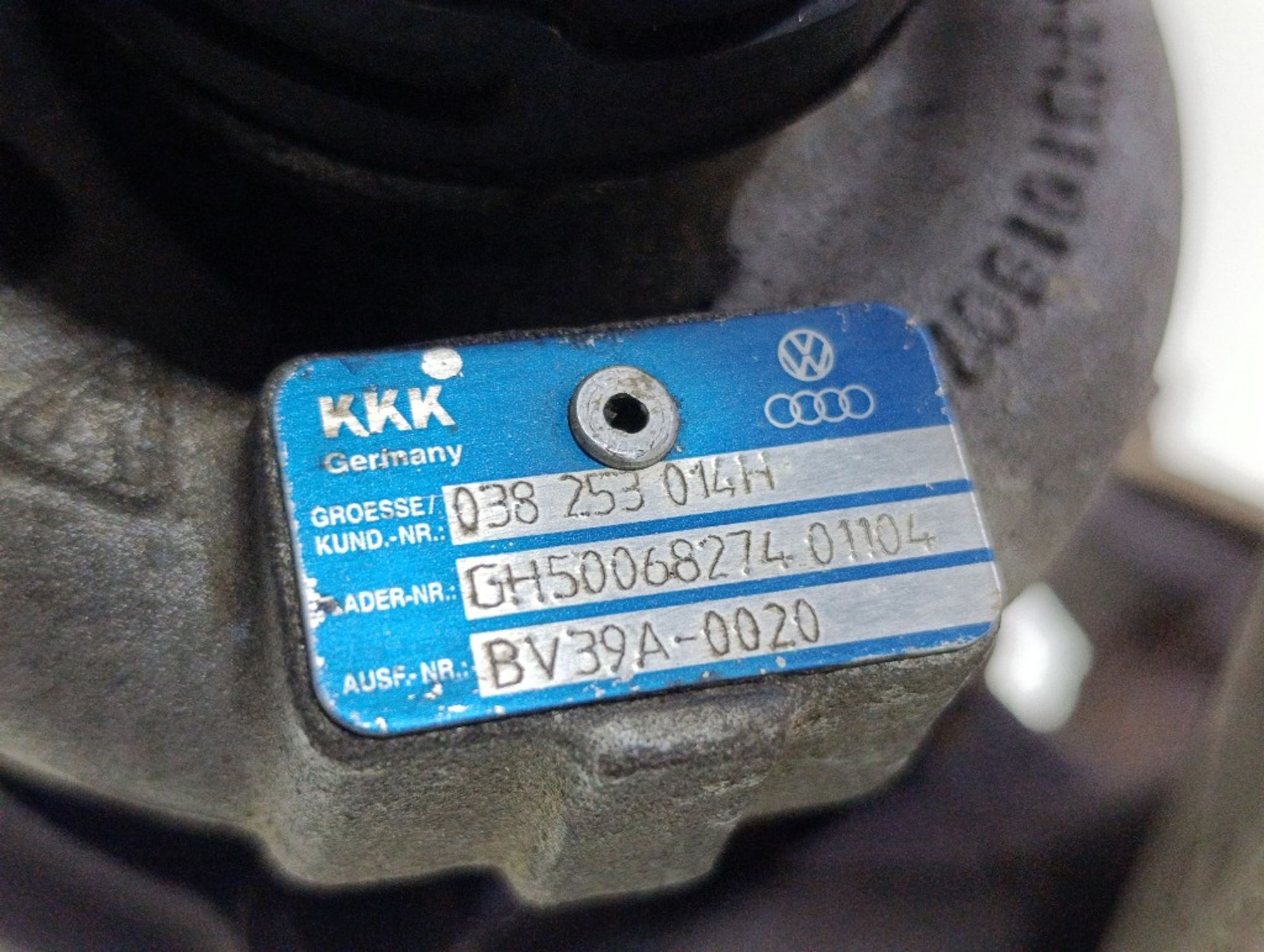 Турбина Volkswagen Transporter T5 AXB, 20000 рублей, Ростов-на-Дону