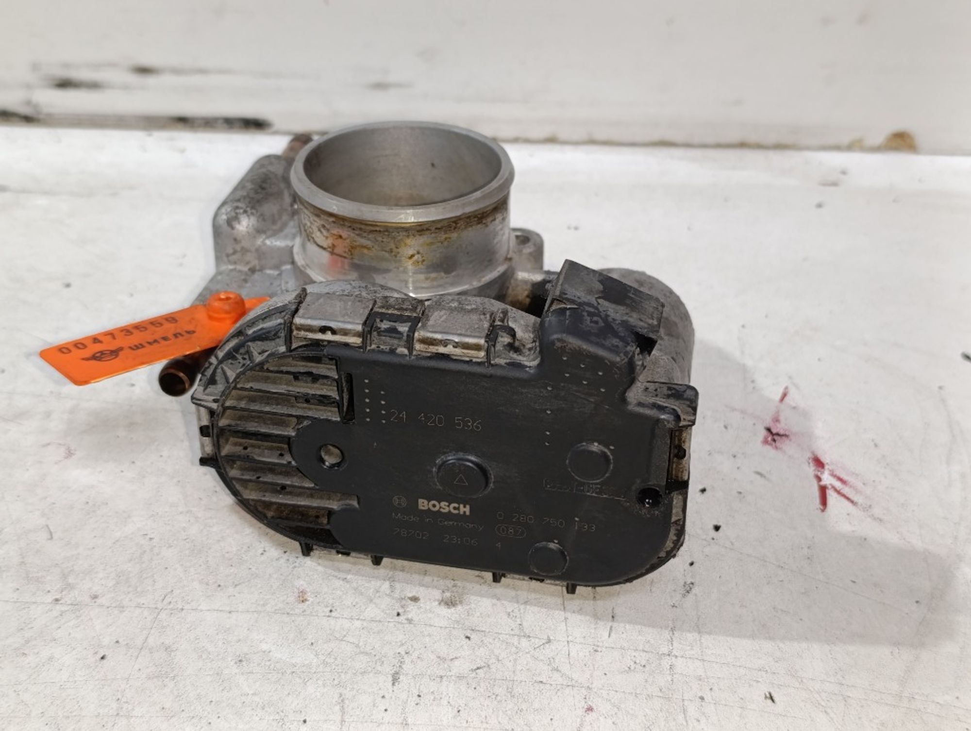 Дроссельная заслонка Opel Corsa Z12XEP, 1000 рублей, Ростов-на-Дону