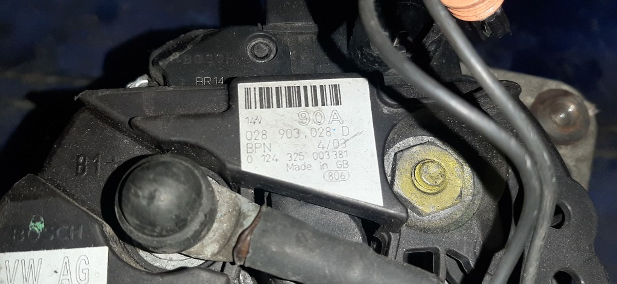 Генератор Volkswagen Golf BFQ, 5000 рублей, Ростов-на-Дону