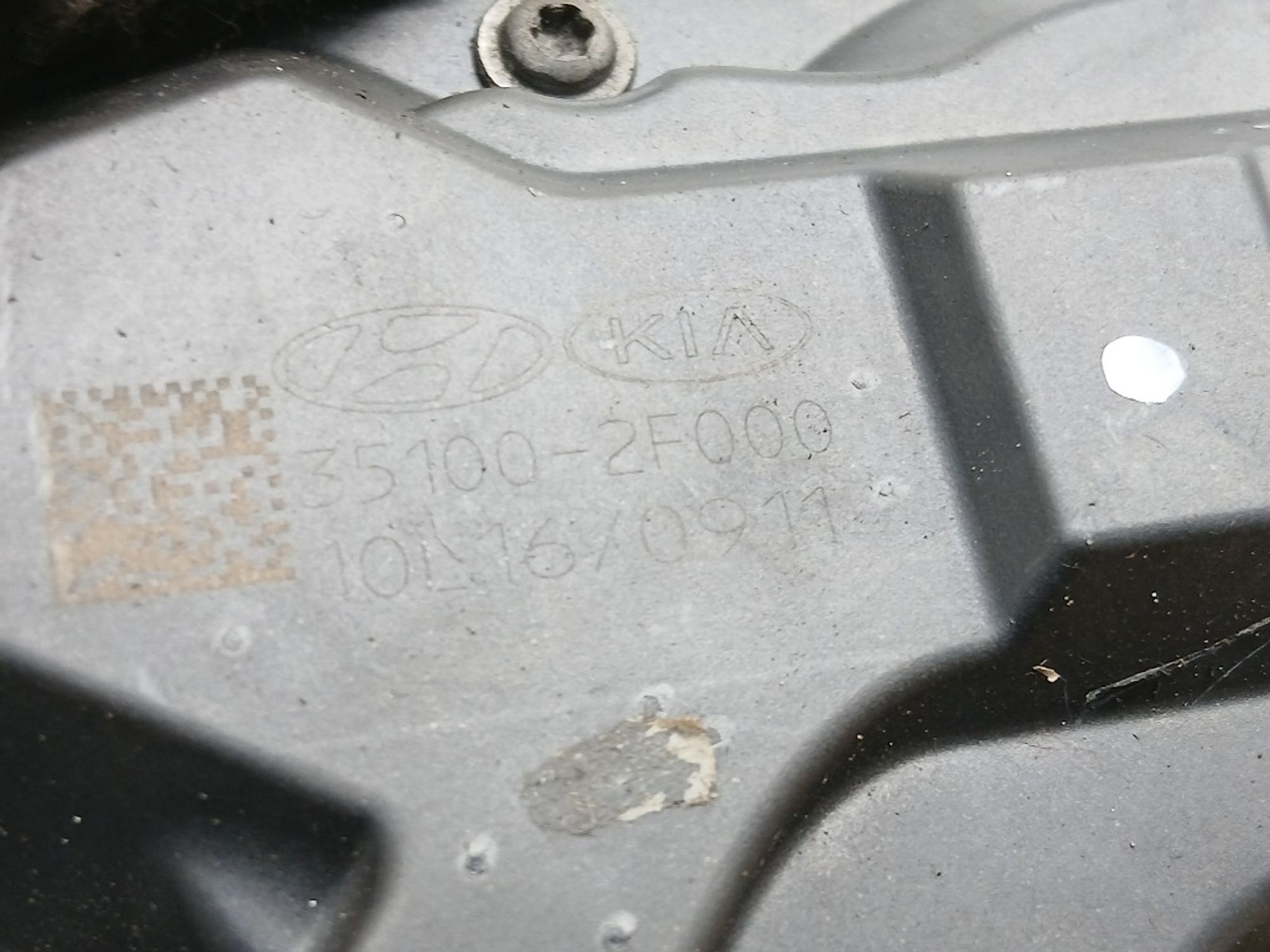 Дроссельная заслонка KIA Sportage D4HA, 2000 рублей, Ростов-на-Дону