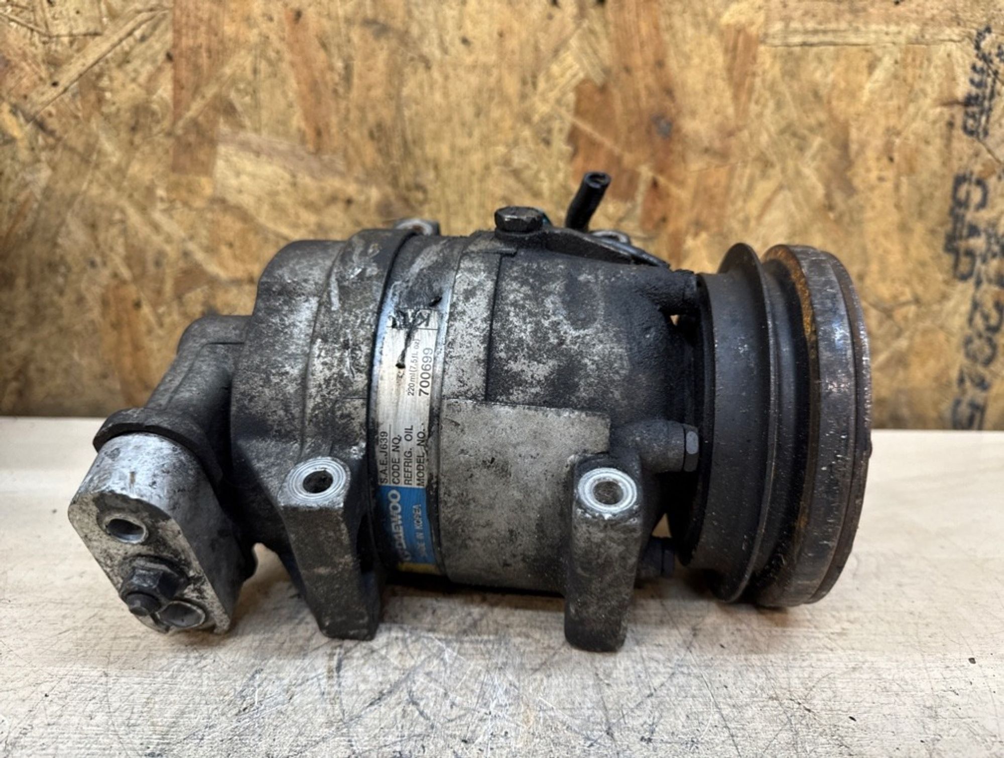 Компрессор кондиционера Daewoo Lanos A16DMS, 5000 рублей, Ростов-на-Дону