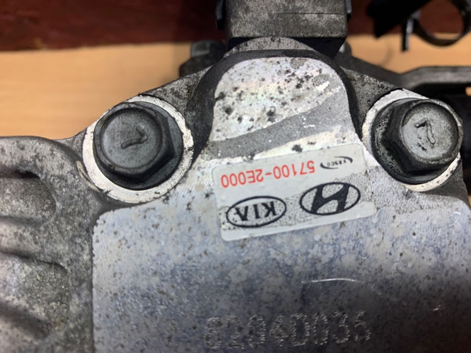 Насос гидроусилителя руля KIA Sportage G4GC, 3200 рублей, Ростов-на-Дону