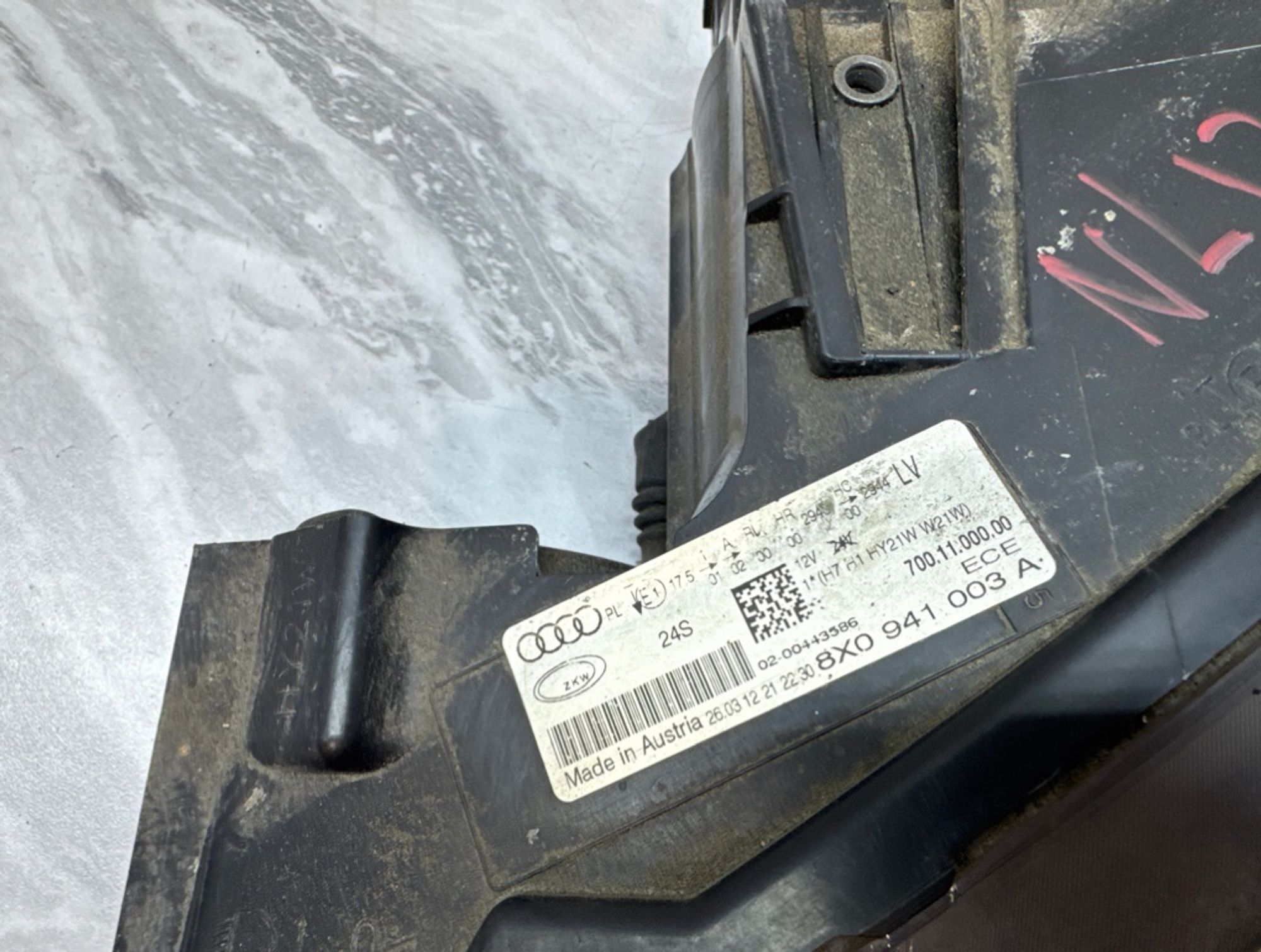 Фара галогеновая левая Audi A1 8X, 6000 рублей, Ростов-на-Дону