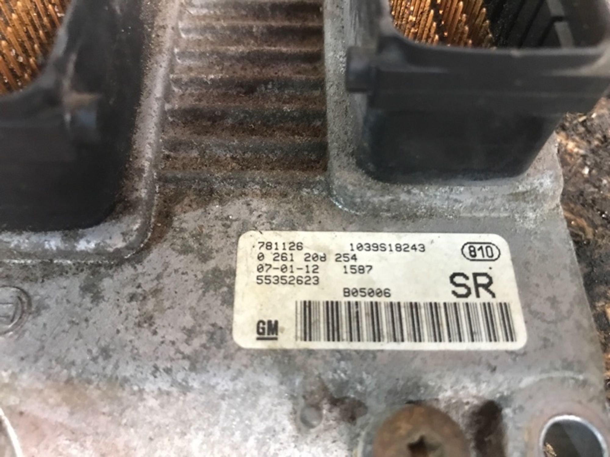 Блок управления двигателем Opel Corsa Z12XEP, 6000 рублей, Ростов-на-Дону