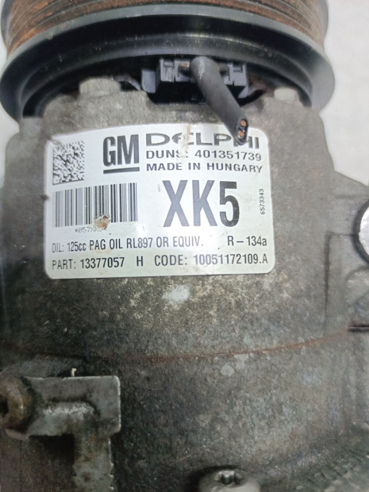 Компрессор кондиционера Opel Astra A14XER, 5000 рублей, Ростов-на-Дону