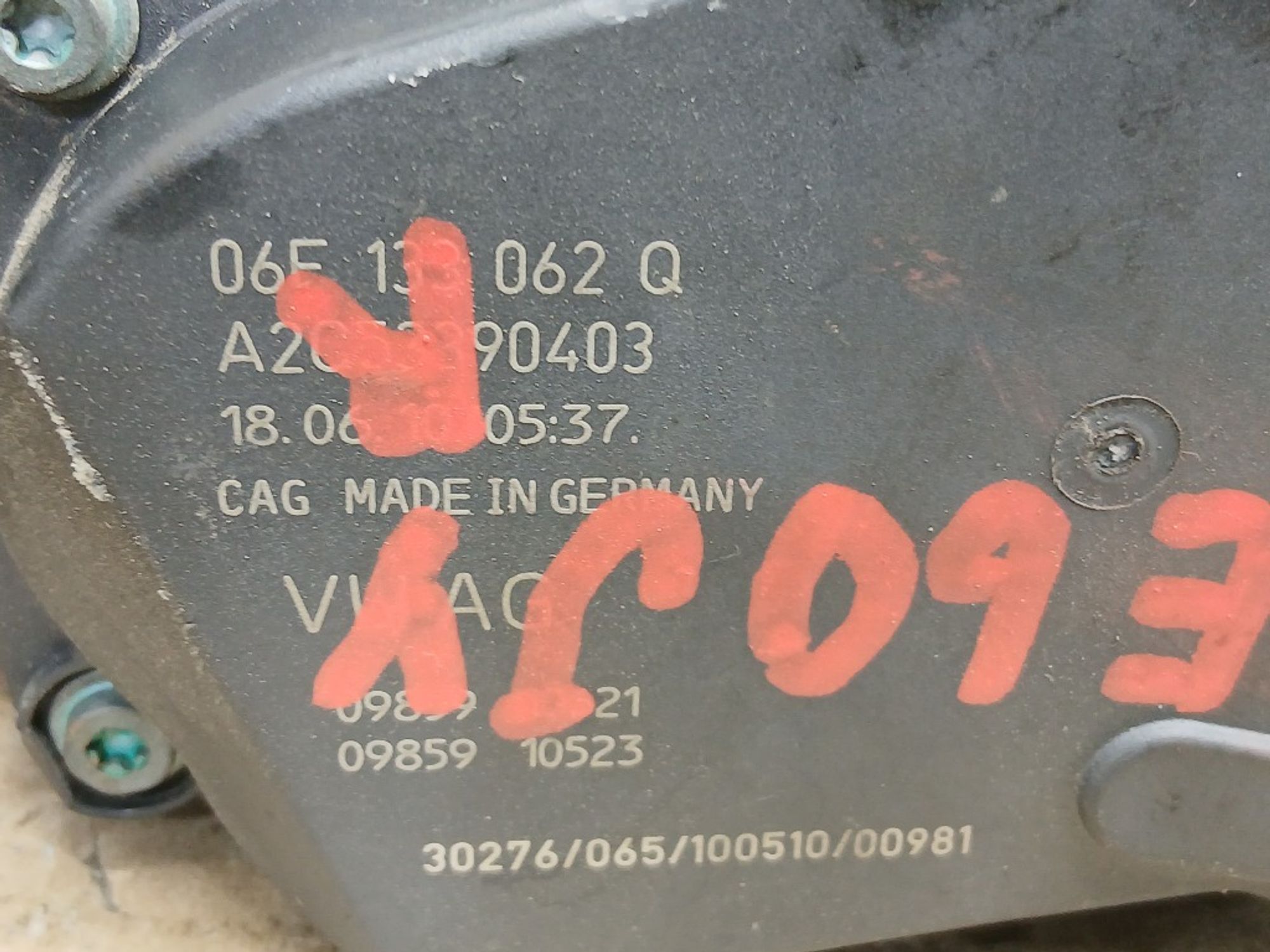 Дроссельная заслонка Audi A5 CDN CDNC CDNB, 2500 рублей, Ростов-на-Дону