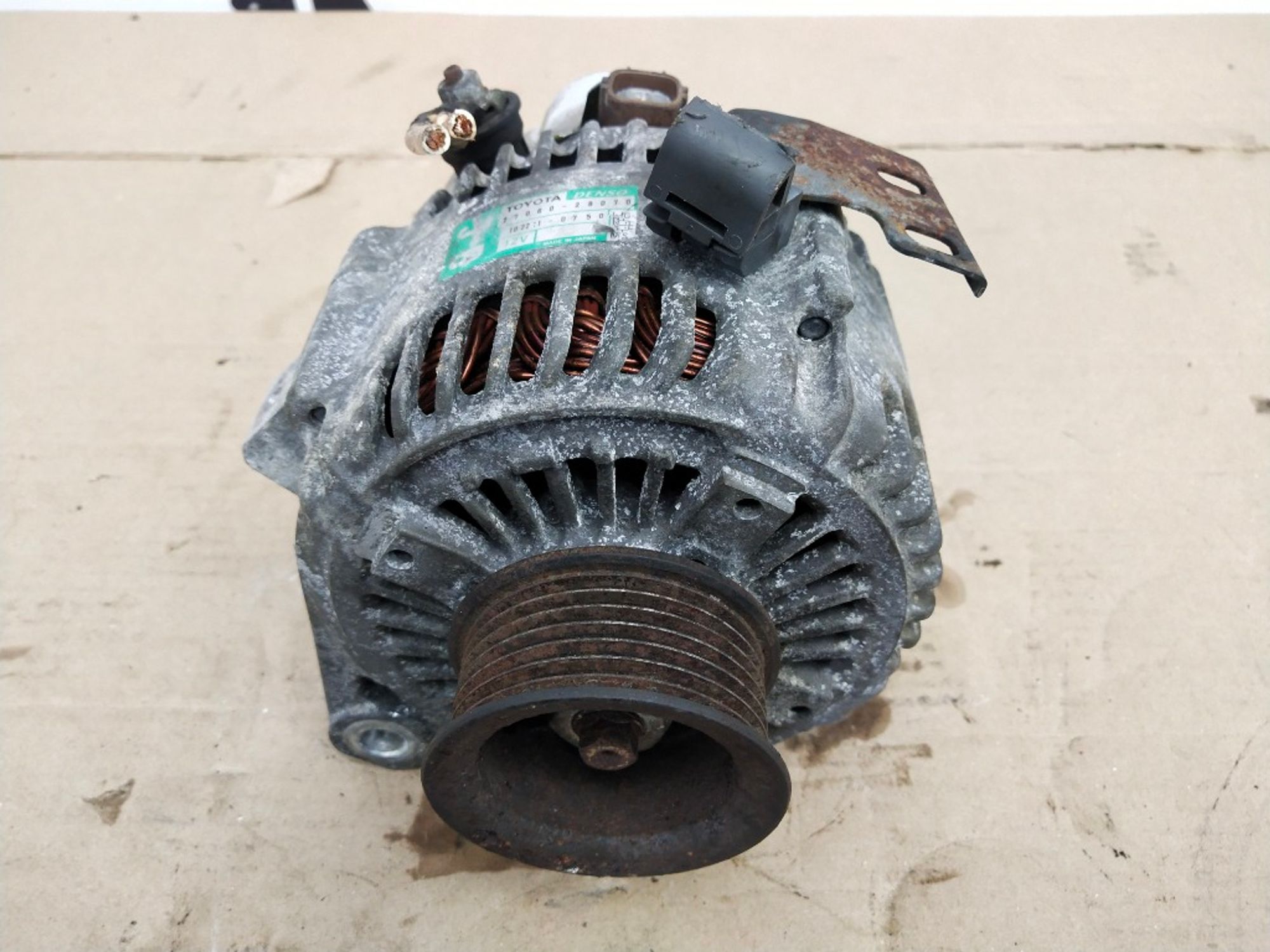 Генератор Toyota Previa 2AZ-FE, 4000 рублей, Ростов-на-Дону