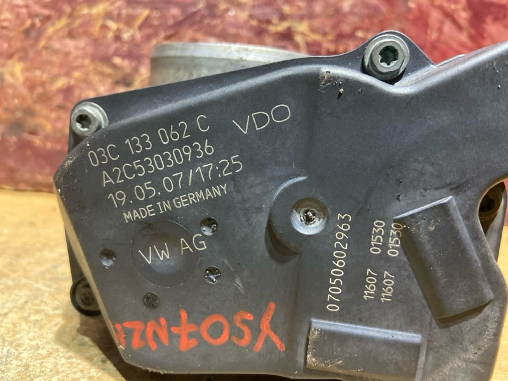 Дроссельная заслонка Volkswagen Golf BCA, 2500 рублей, Ростов-на-Дону