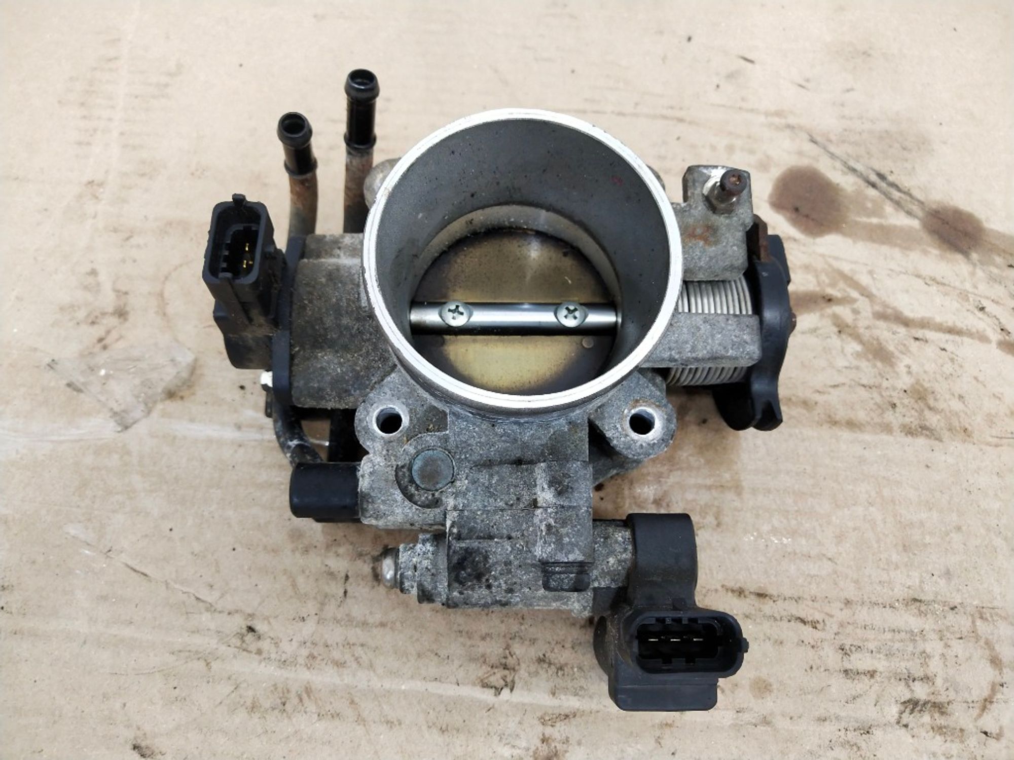 Дроссельная заслонка KIA Carens G4KA, 2500 рублей, Ростов-на-Дону