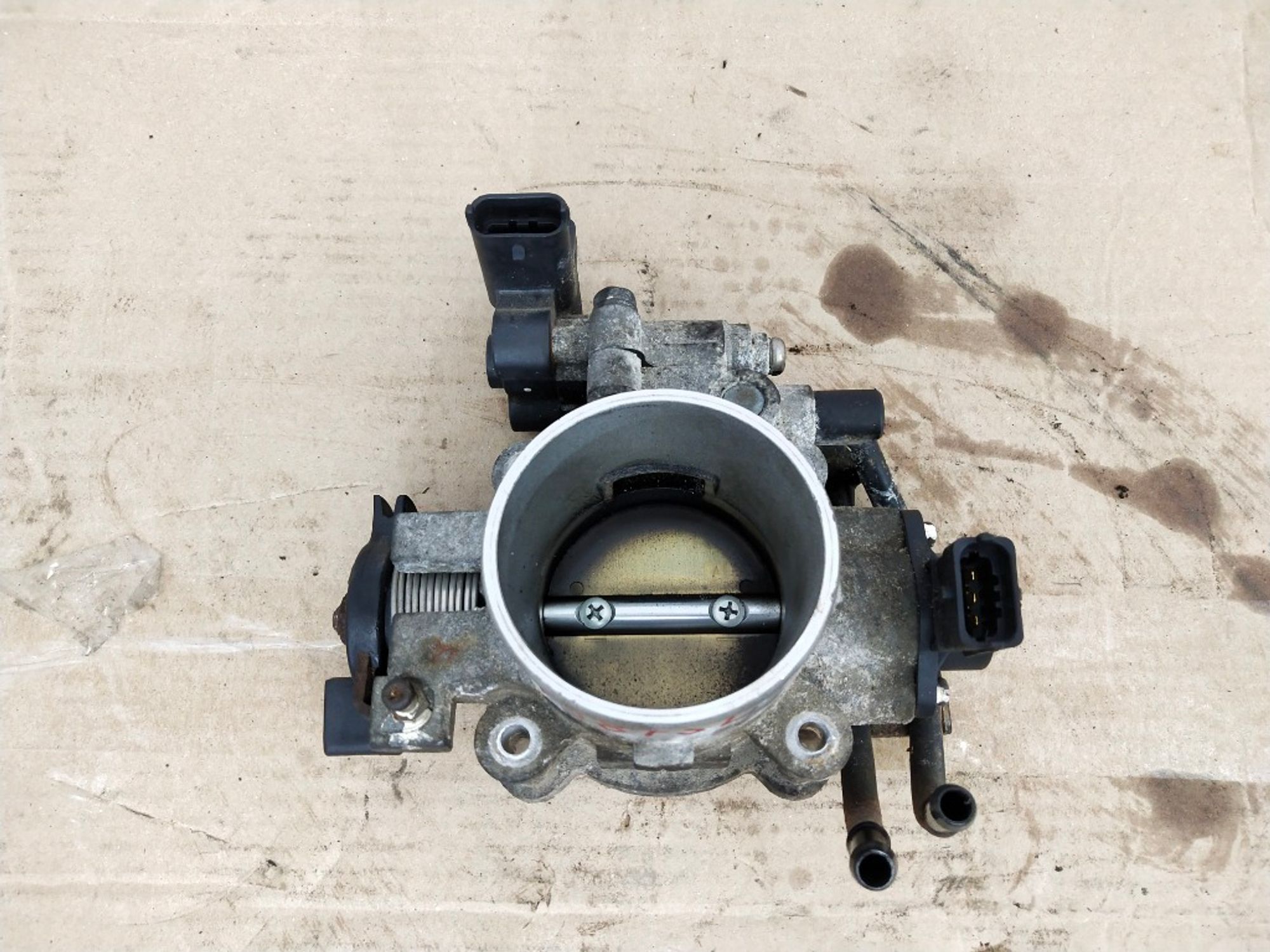 Дроссельная заслонка KIA Carens G4KA, 2500 рублей, Ростов-на-Дону