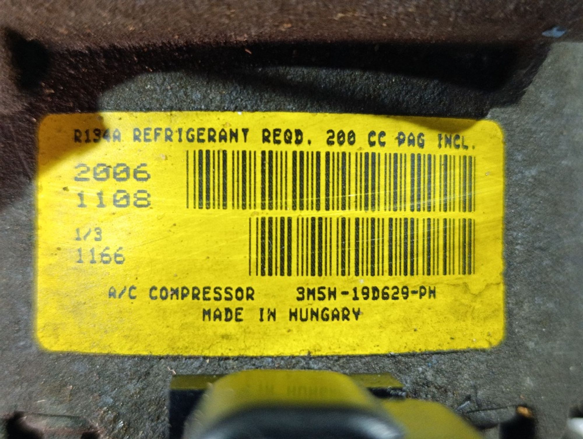 Компрессор кондиционера Ford Focus HXDB, 6000 рублей, Ростов-на-Дону