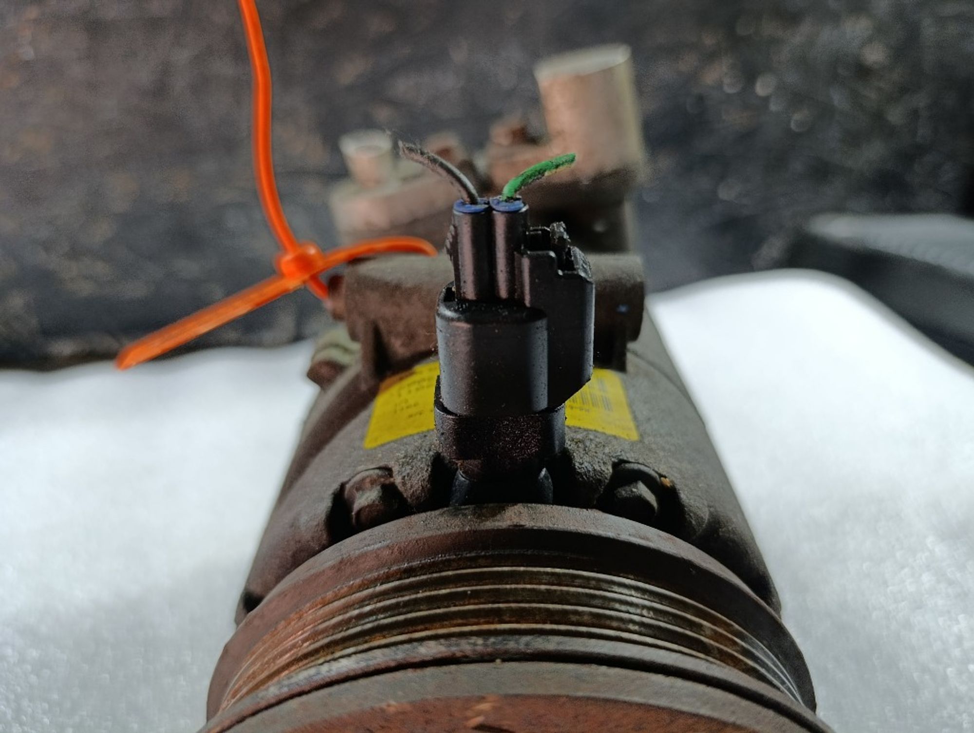 Компрессор кондиционера Ford Focus HXDB, 6000 рублей, Ростов-на-Дону