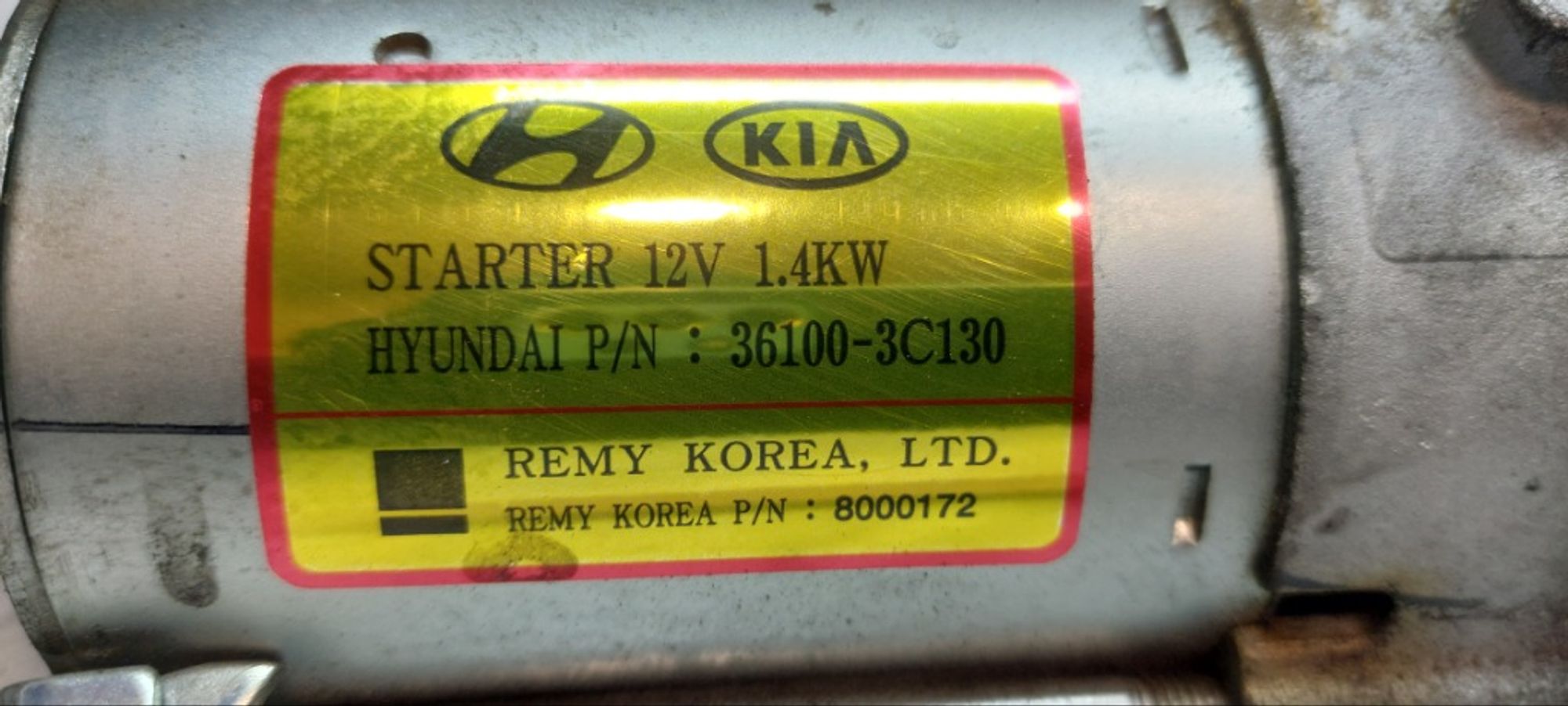 Стартер Hyundai IX55 G6DA, 2000 рублей, Ростов-на-Дону