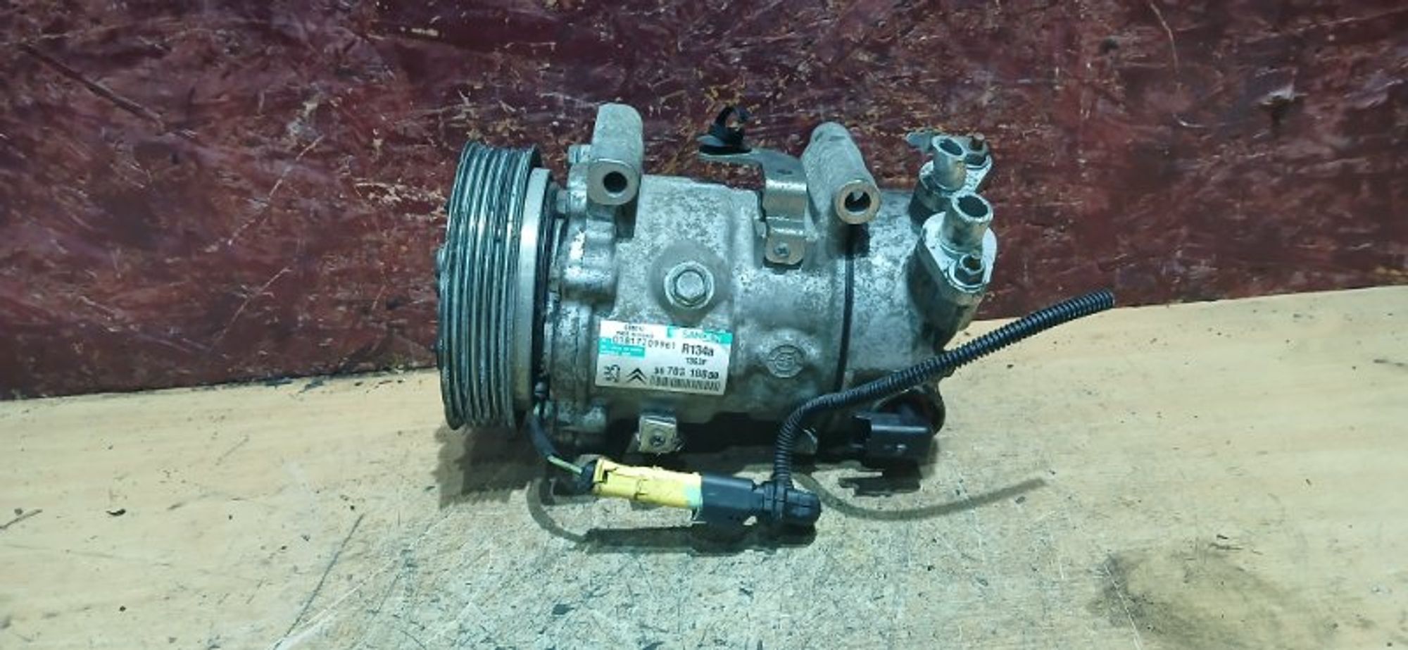 Компрессор кондиционера Peugeot 207 EP6C (5FS), 7000 рублей, Ростов-на-Дону