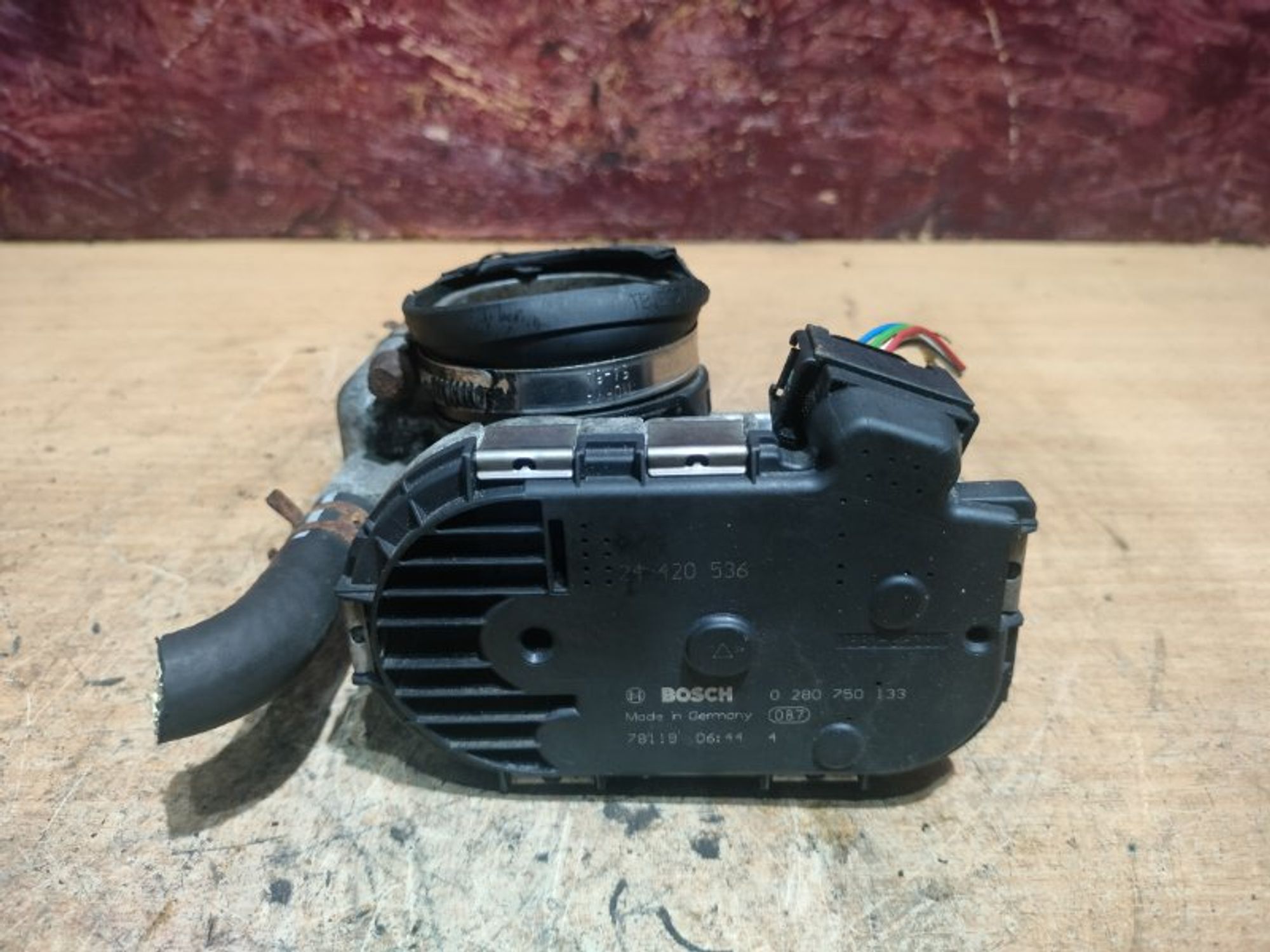 Дроссельная заслонка Opel Tigra Z14XEP, 2000 рублей, Ростов-на-Дону