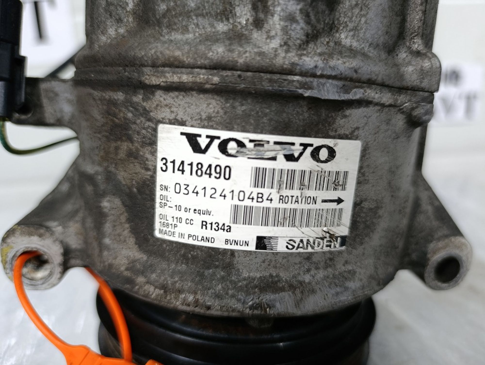 Компрессор кондиционера Volvo XC60 D5 D5244T15, 10000 рублей, Ростов-на-Дону