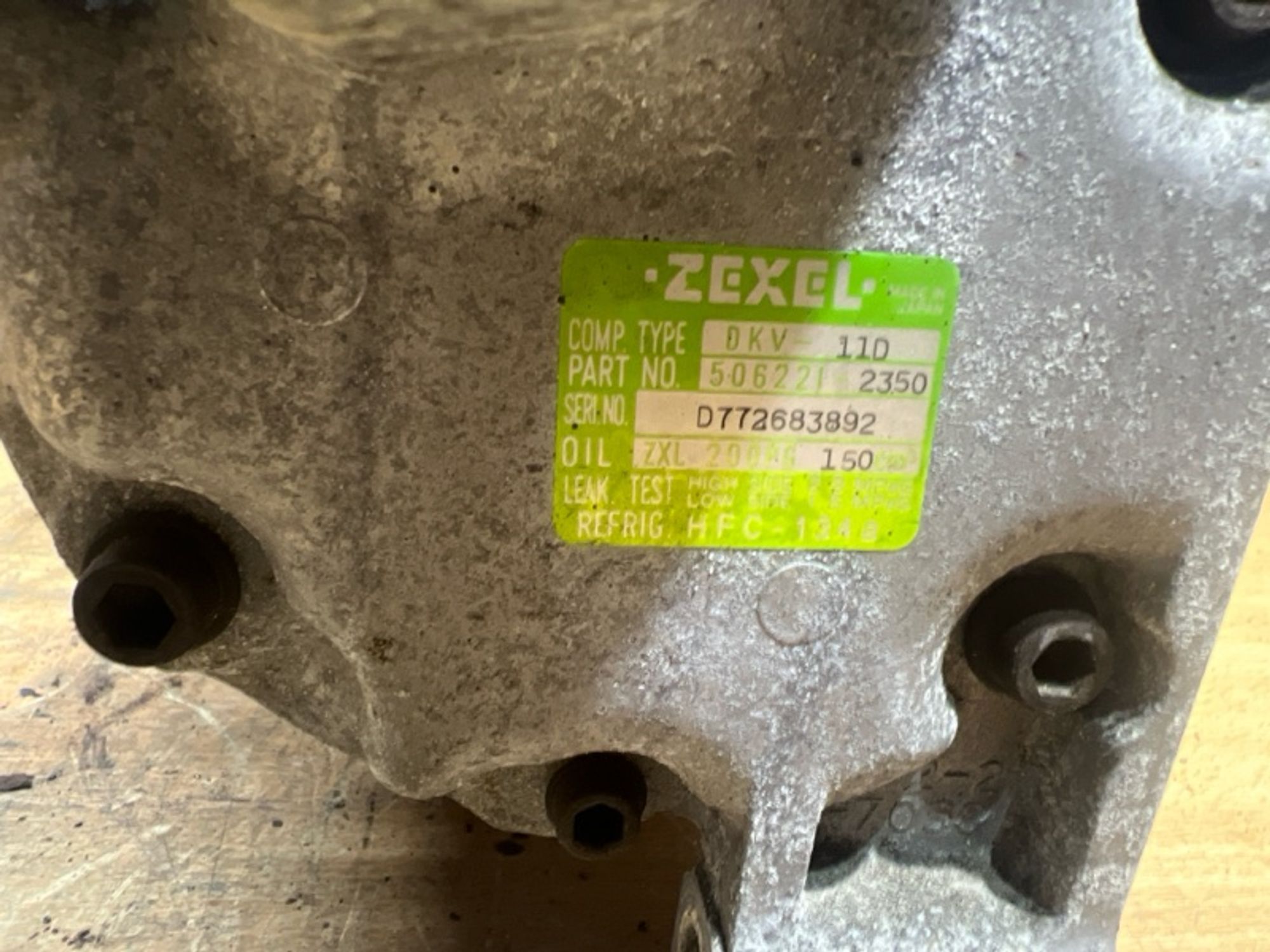 Компрессор кондиционера Subaru Forester EJ20J, 6000 рублей, Ростов-на-Дону