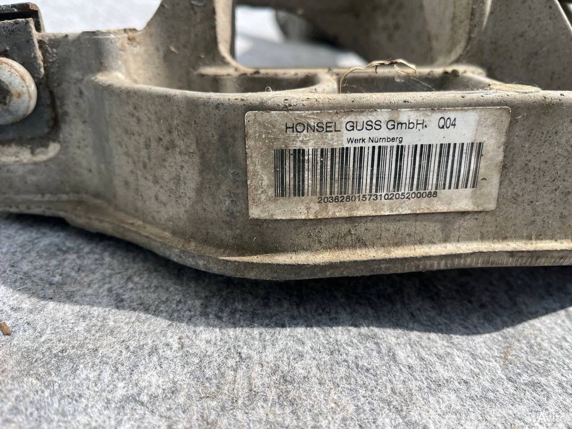 Передний подрамник Mercedes w203 coupe, 4500 рублей, Семиозерка