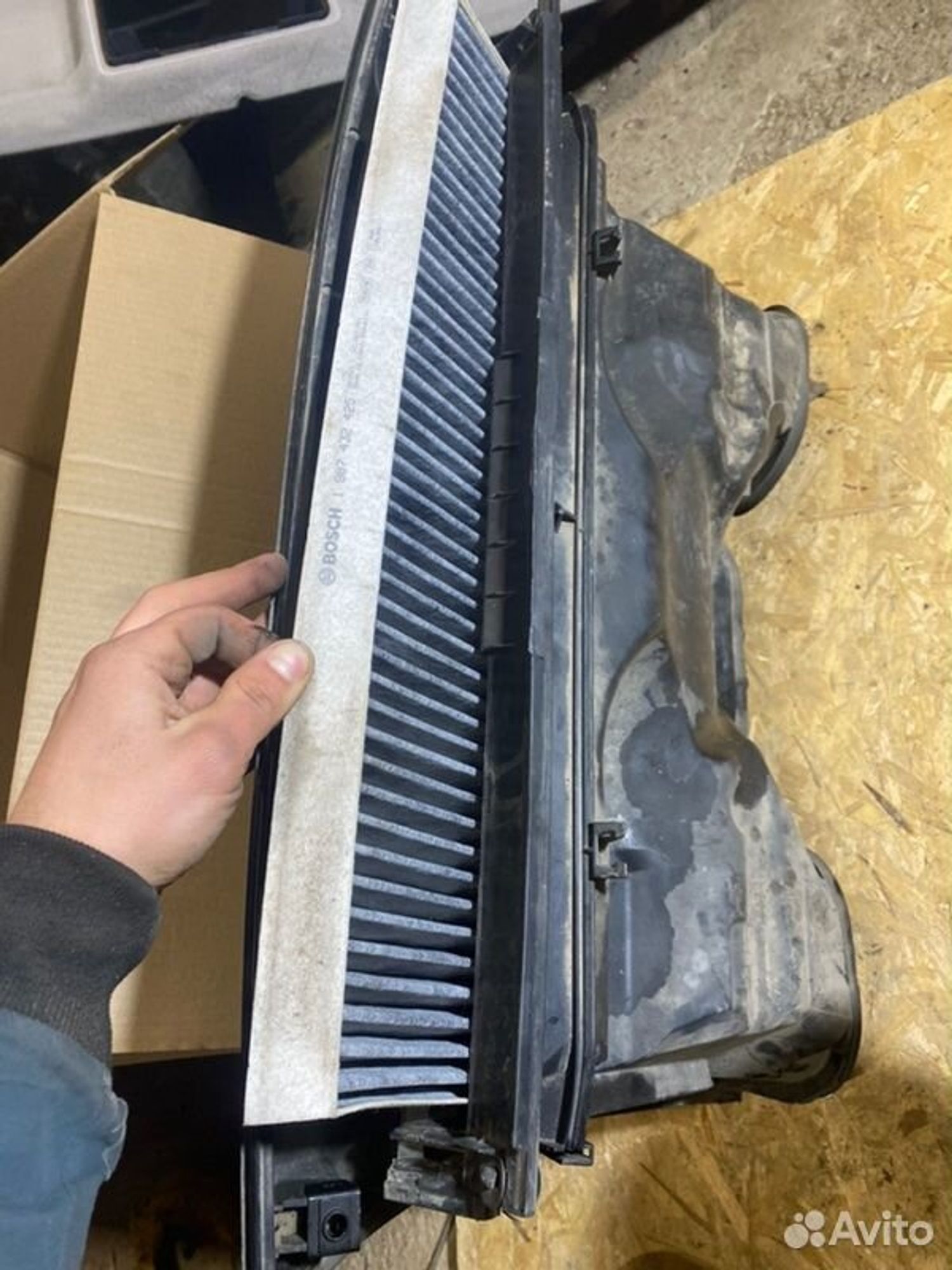 Корпус салонного фильтра Bmw X5 E53 M57D30 2003, 1500 рублей, Семиозерка