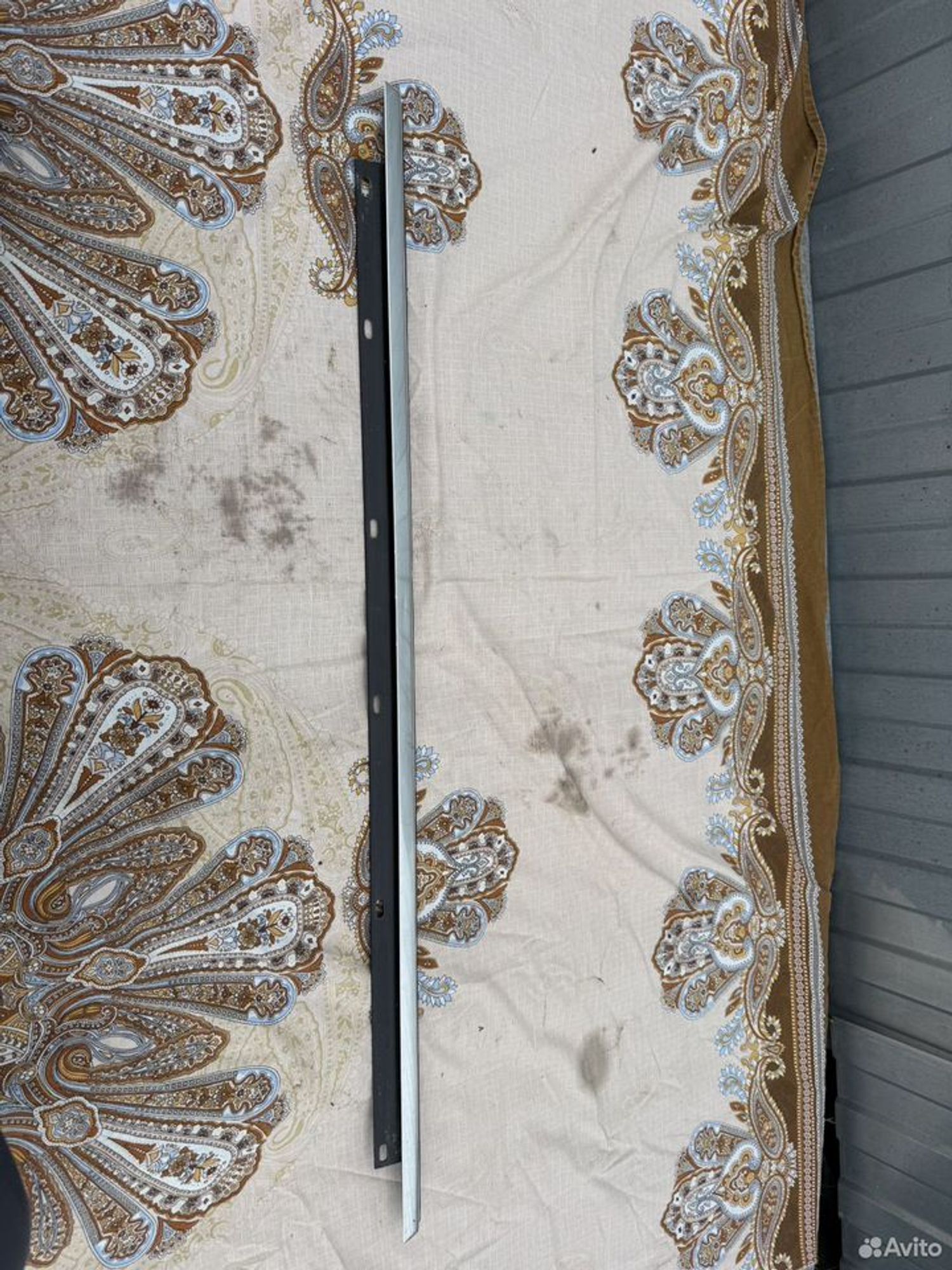 Молдинг двери задний правый Audi A4 S4 B6 B7, 1000 рублей, Семиозерка