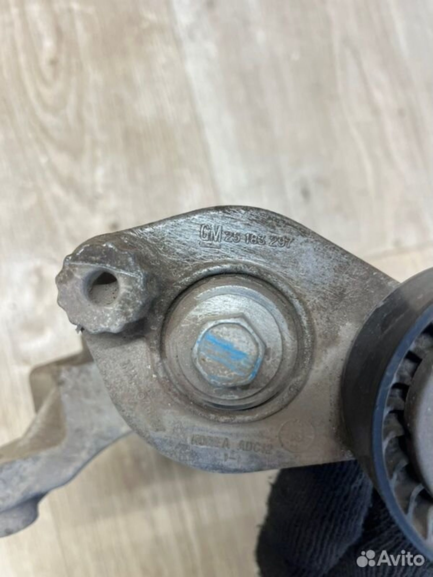 Натяжитель приводного ремня Chevrolet Cobalt B15D2, 1800 рублей, Семиозерка