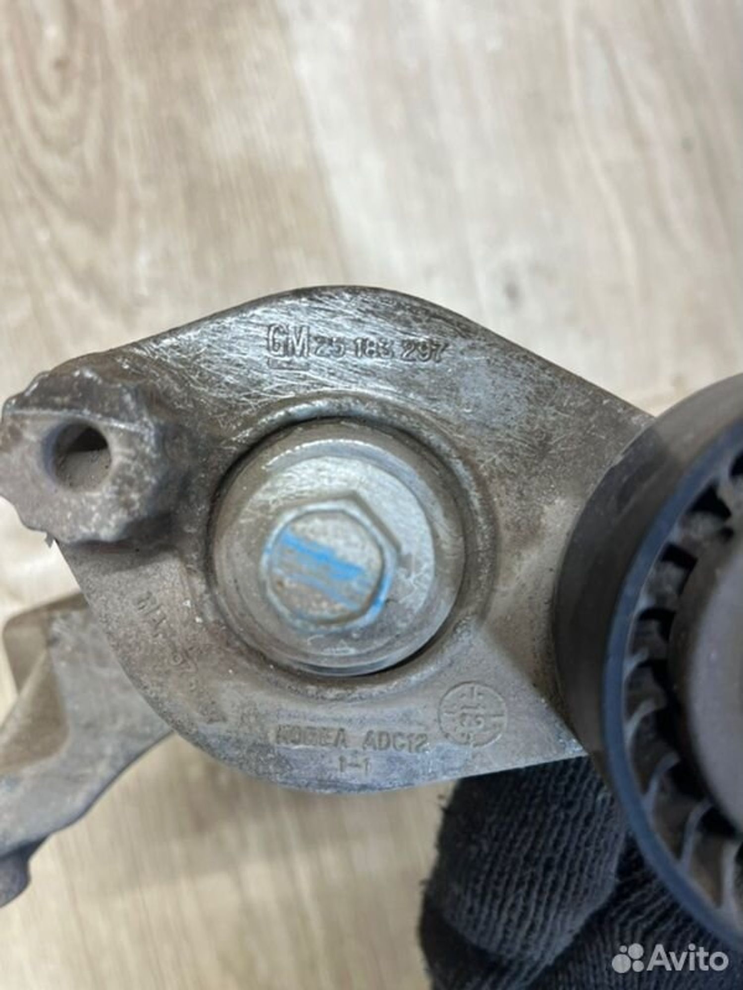 Натяжитель приводного ремня Chevrolet Cobalt B15D2, 1800 рублей, Семиозерка