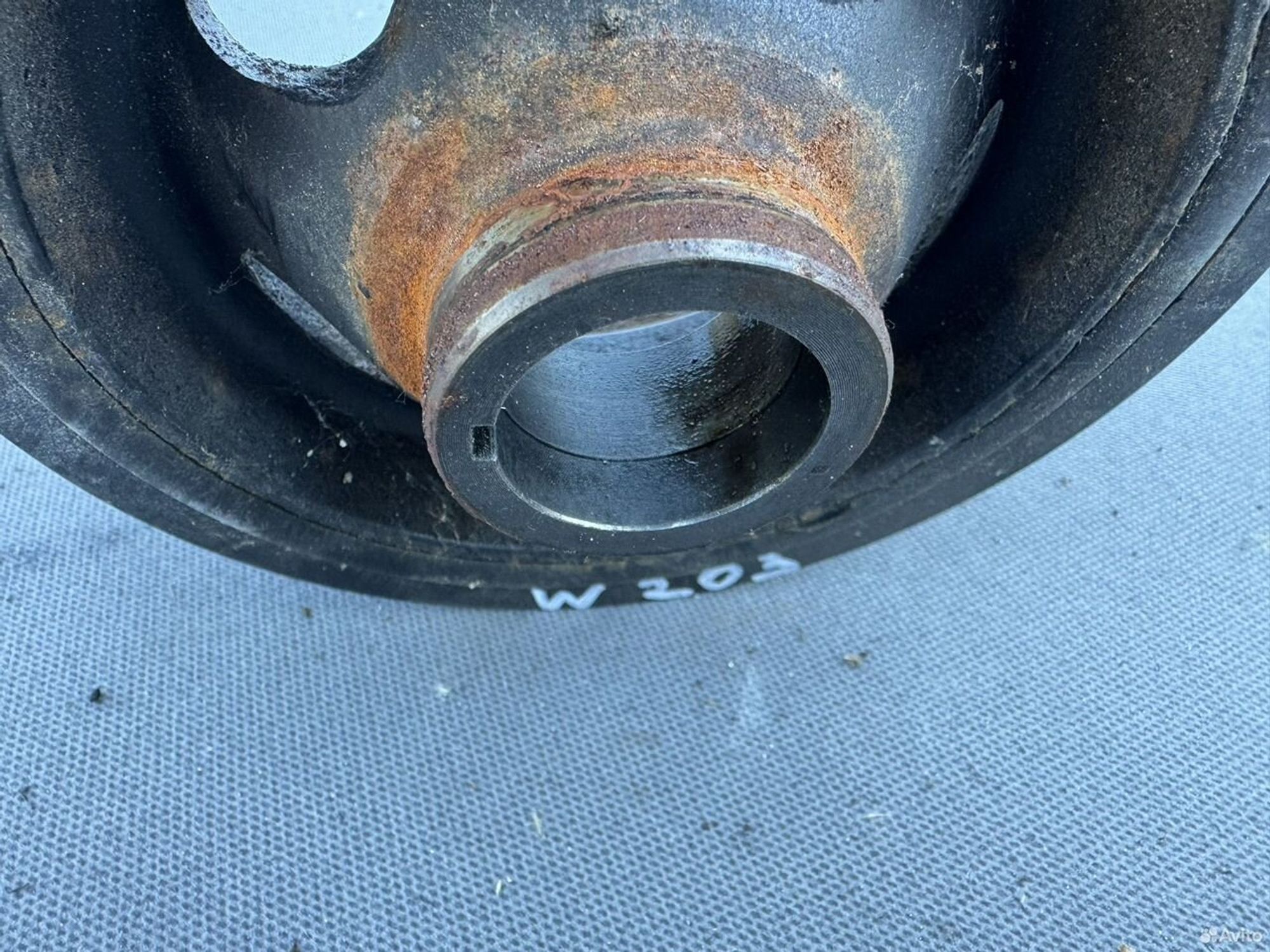 Шкив коленвала Mercedes CL 203 W203, 4000 рублей, Семиозерка