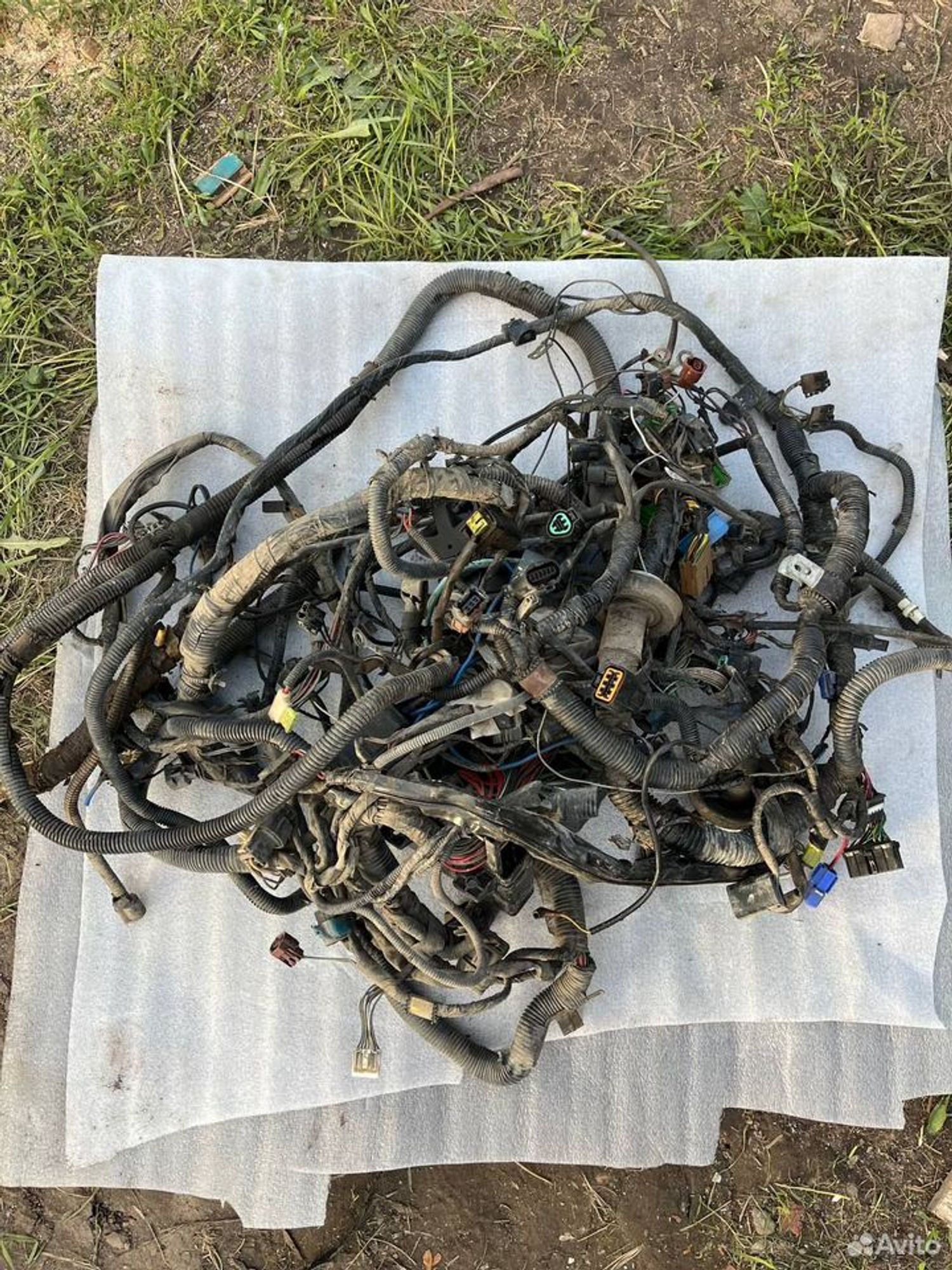 Проводка двигателя Mitsubishi Pajero 2, 10000 рублей, Семиозерка