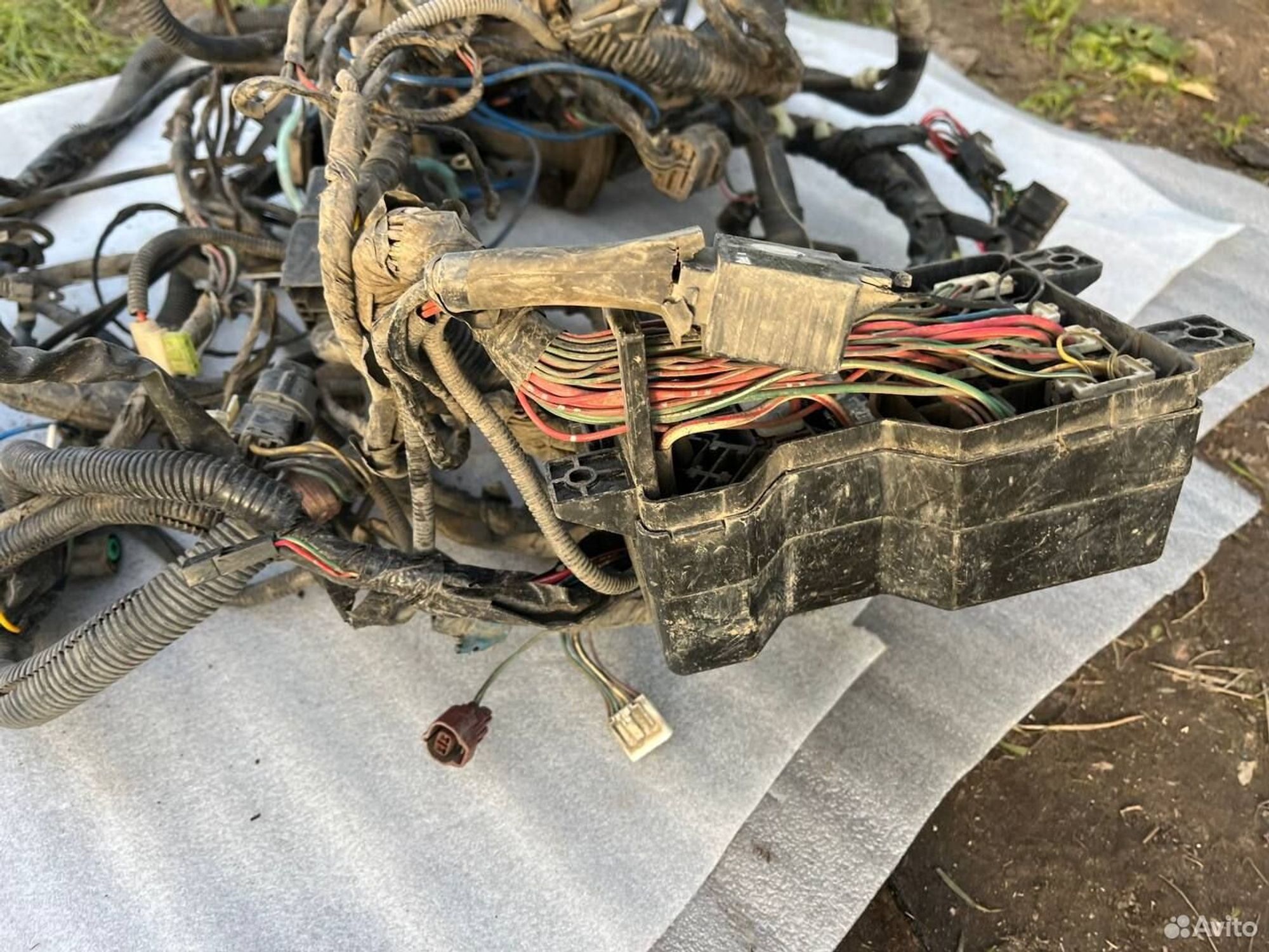 Проводка двигателя Mitsubishi Pajero 2, 10000 рублей, Семиозерка