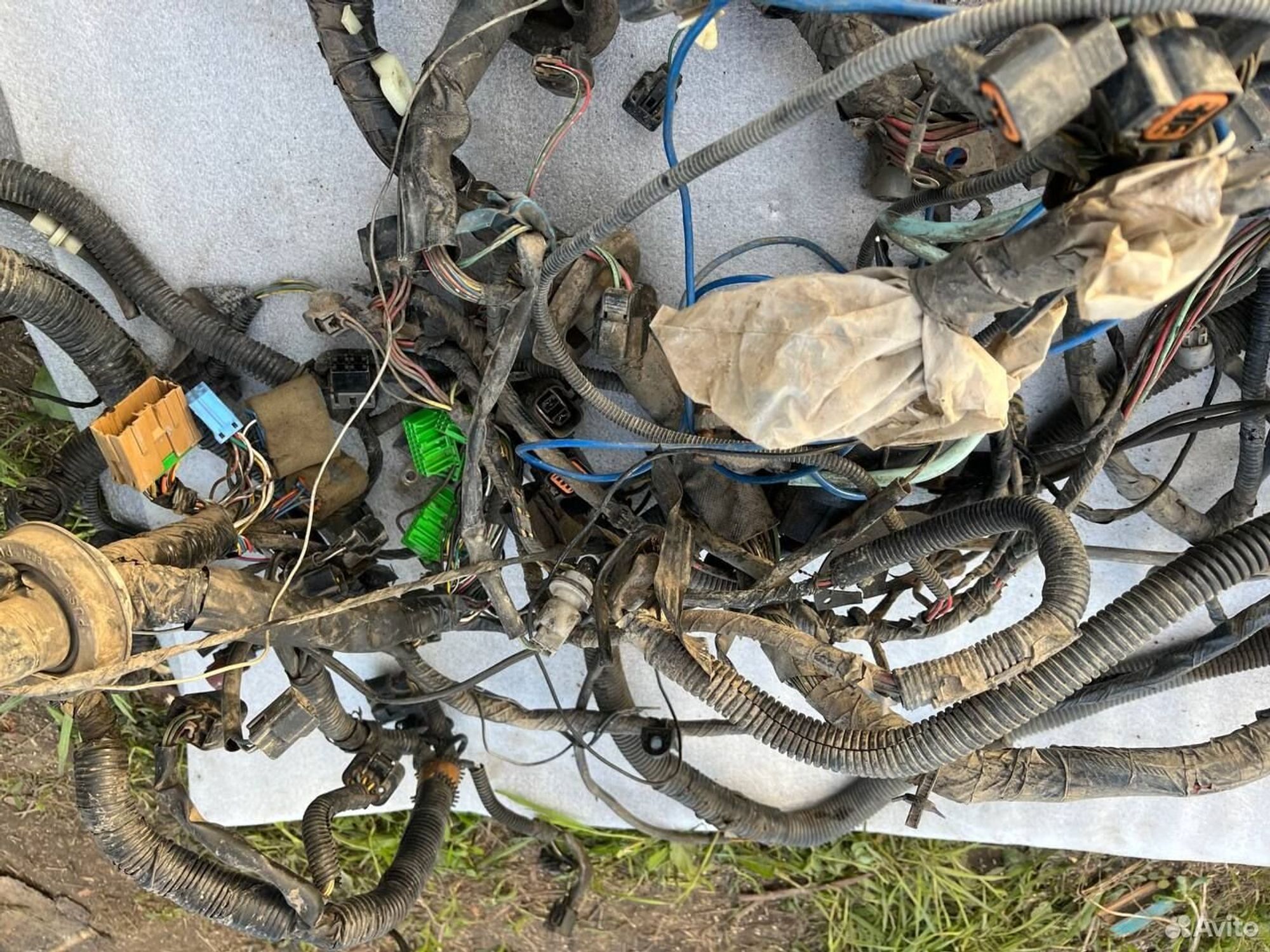 Проводка двигателя Mitsubishi Pajero 2, 10000 рублей, Семиозерка