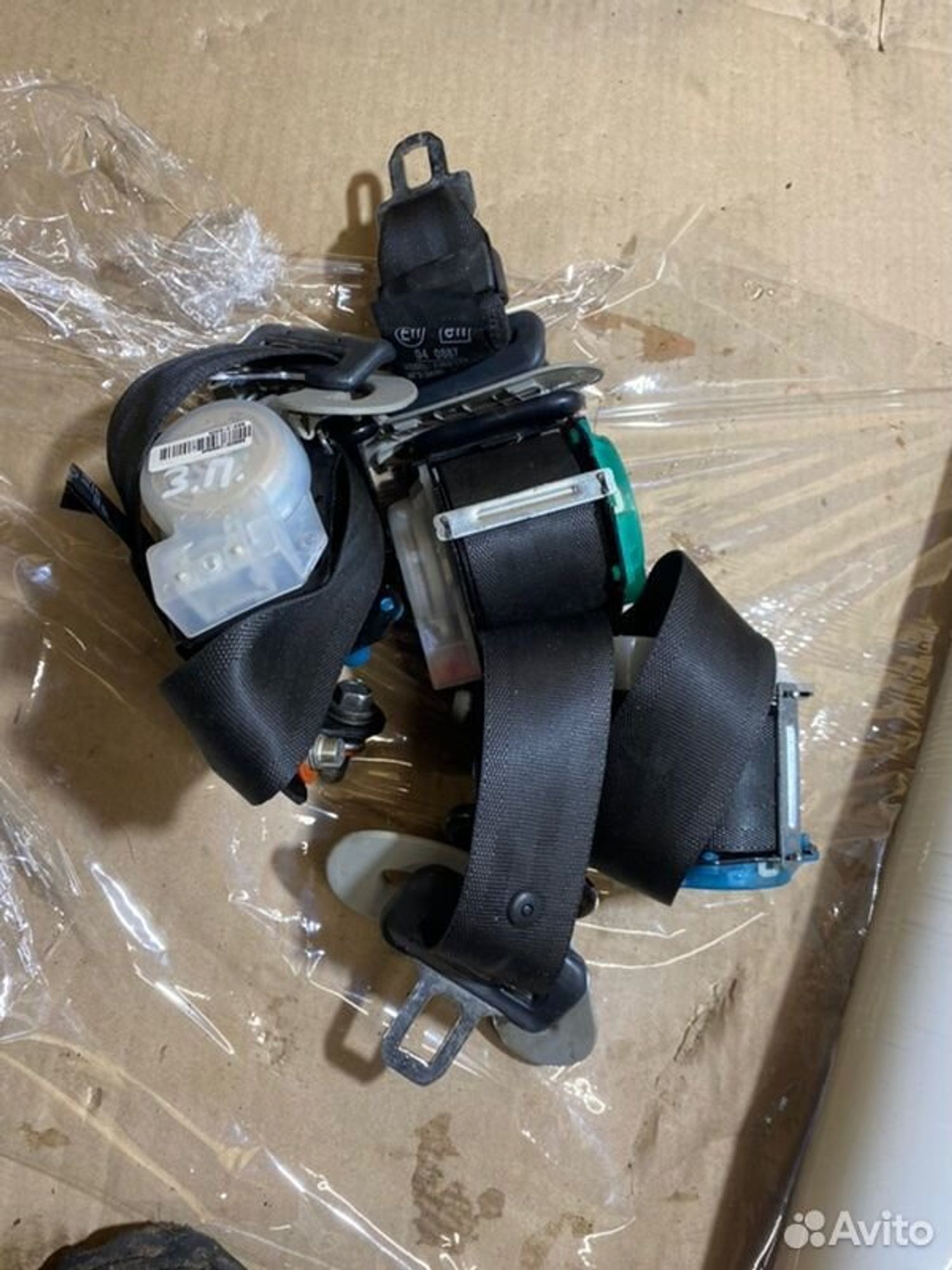 Ремень безопасности задний Hyundai Getz хетчбек 5, 1500 рублей, Семиозерка