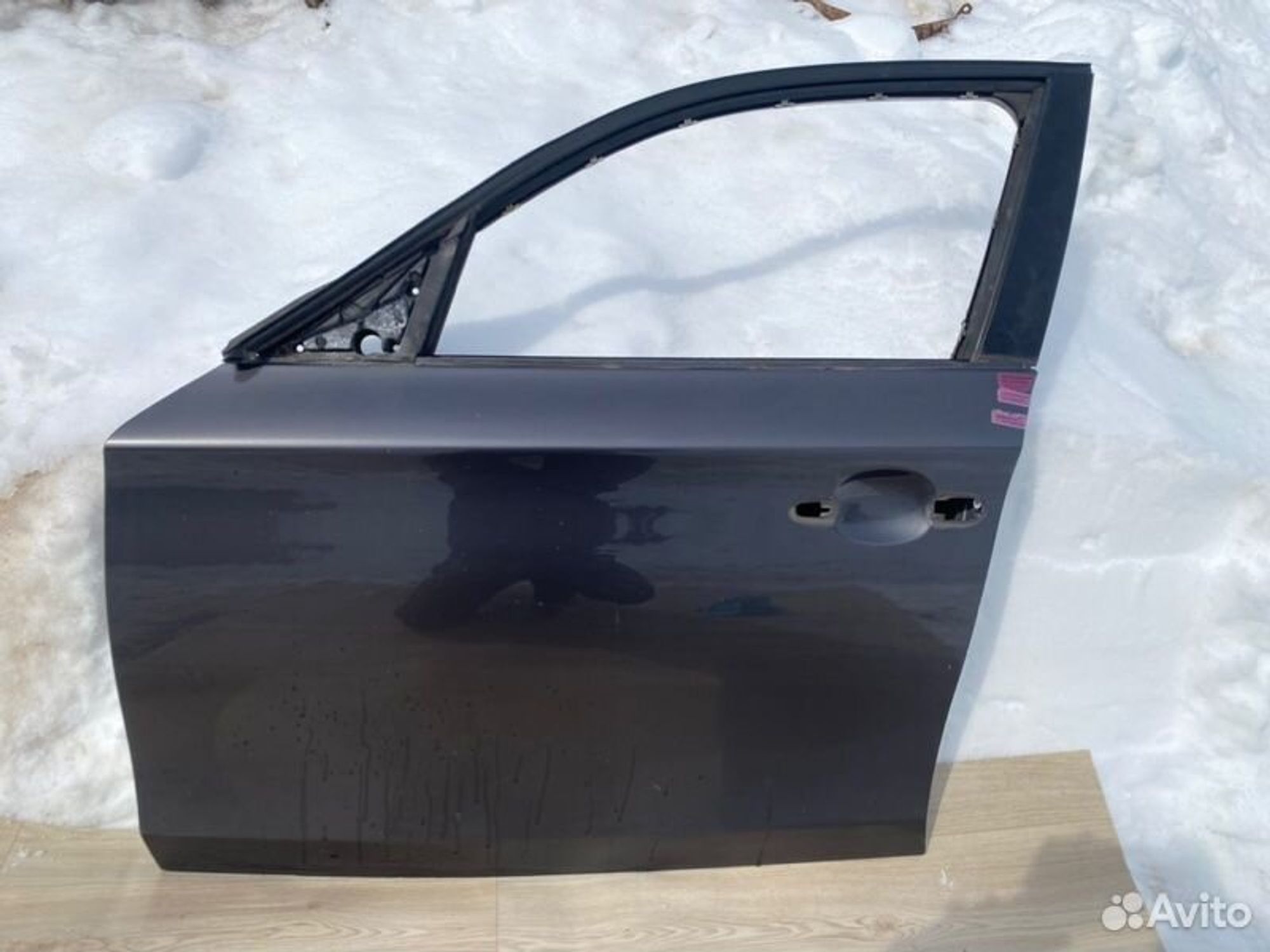 Дверь боковая передняя левая Bmw 1 E87 M47D20 2006, 6000 рублей, Семиозерка