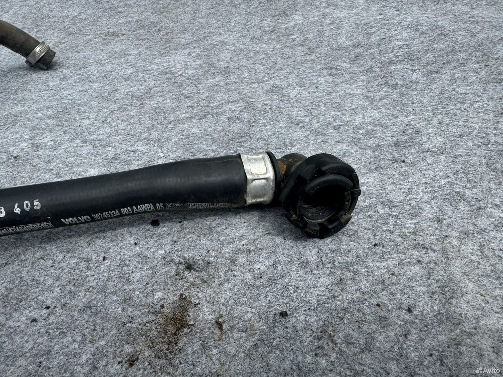 Шланг печки впускной Volvo S60 XC70 XC90 S80, 5000 рублей, Семиозерка