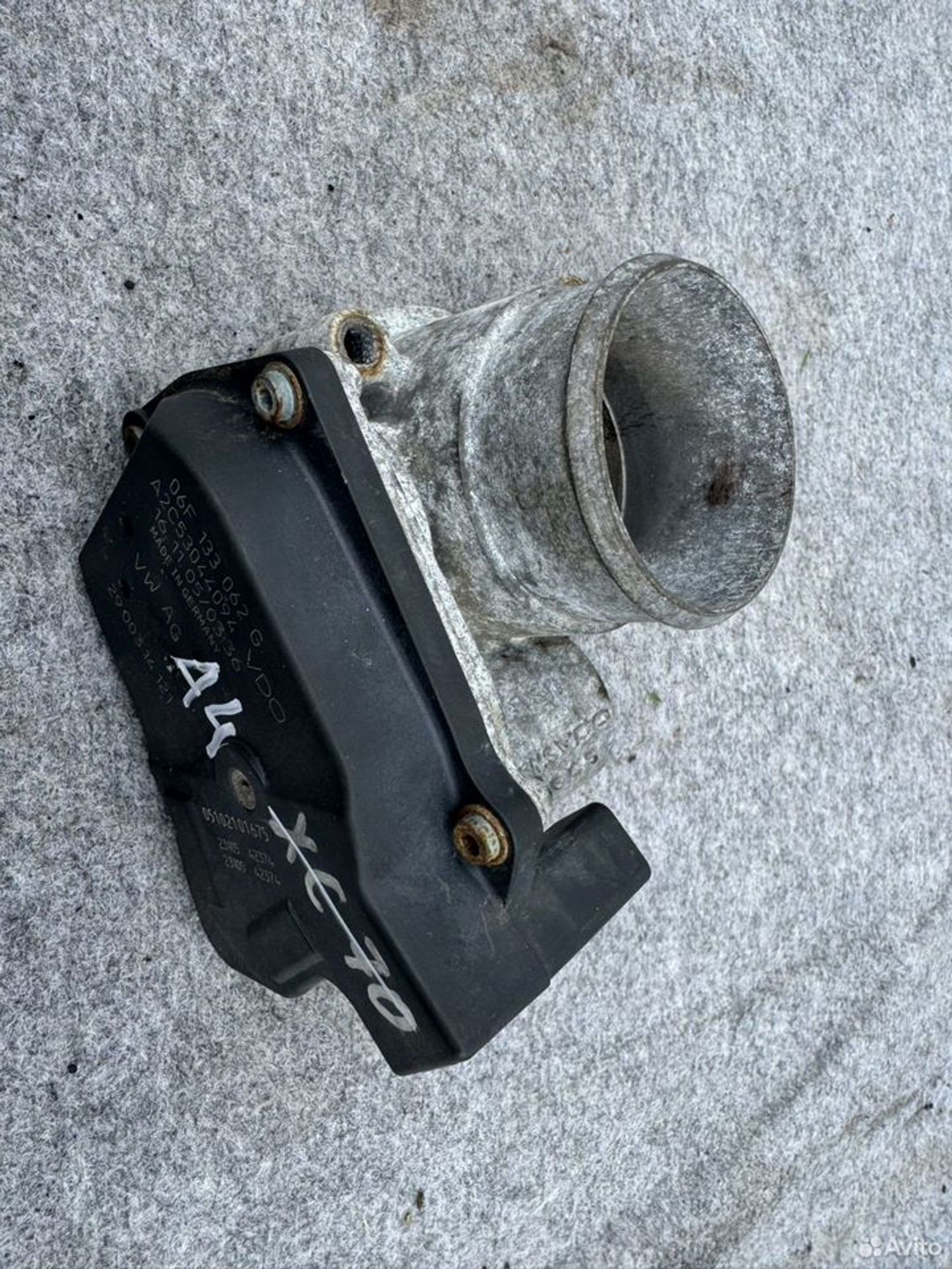 Дроссельная заслонка Audi a4 b7, 1200 рублей, Семиозерка